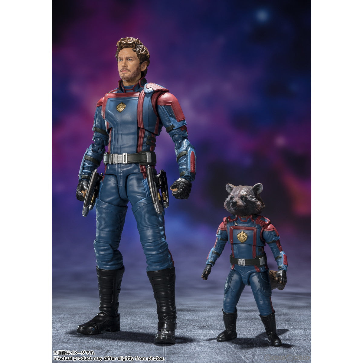 【中古即納】[FIG] S.H.Figuarts(フィギュアーツ) スター・ロード&ロケット・ラクーン(ガーディアンズ・オブ・ギャラクシー:VOLUME 3) 完成品 可動フィギュア バンダイスピリッツ(20230930)