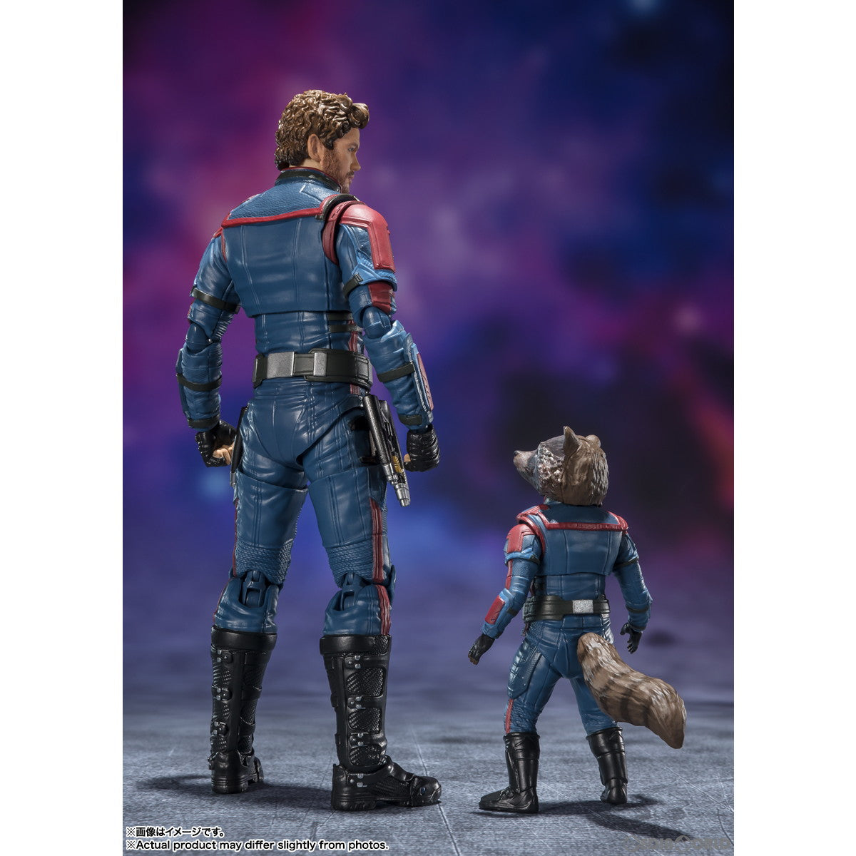 【中古即納】[FIG] S.H.Figuarts(フィギュアーツ) スター・ロード&ロケット・ラクーン(ガーディアンズ・オブ・ギャラクシー:VOLUME 3) 完成品 可動フィギュア バンダイスピリッツ(20230930)
