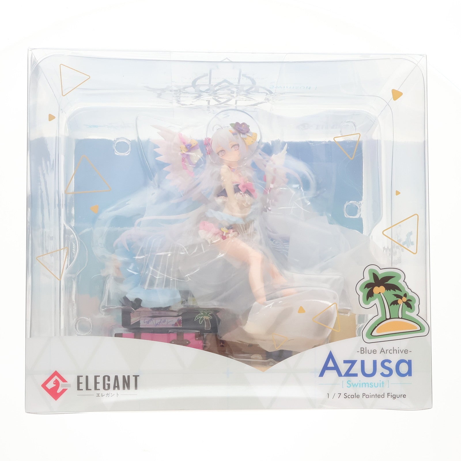【中古即納】[FIG] アズサ(水着) ブルーアーカイブ -Blue Archive- 1/7 完成品 フィギュア エレガント(20250119)