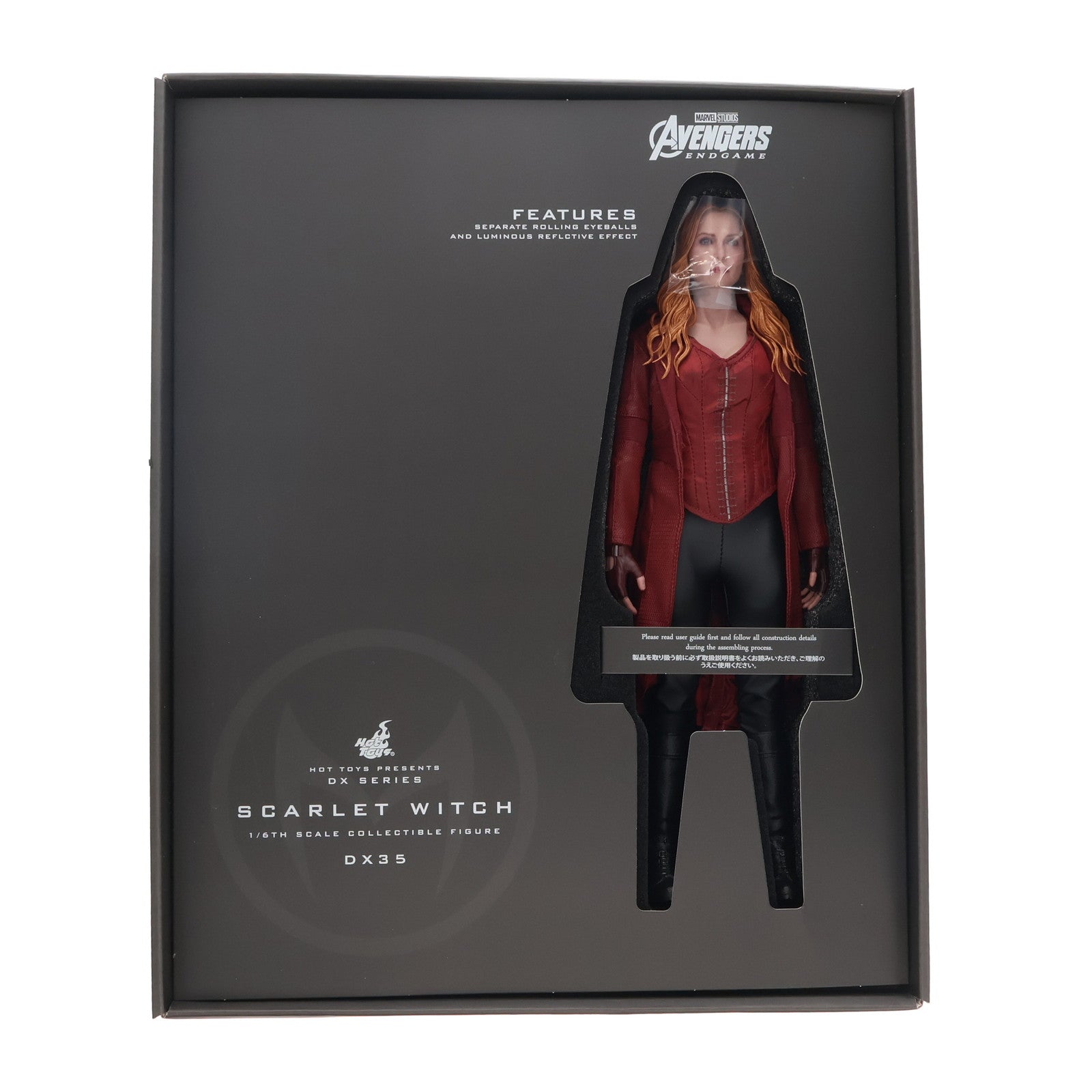 【中古即納】[FIG] ムービー・マスターピース DX スカーレット・ウィッチ アベンジャーズ/エンドゲーム 1/6 完成品 可動フィギュア(DX#35) ホットトイズ(20250630)