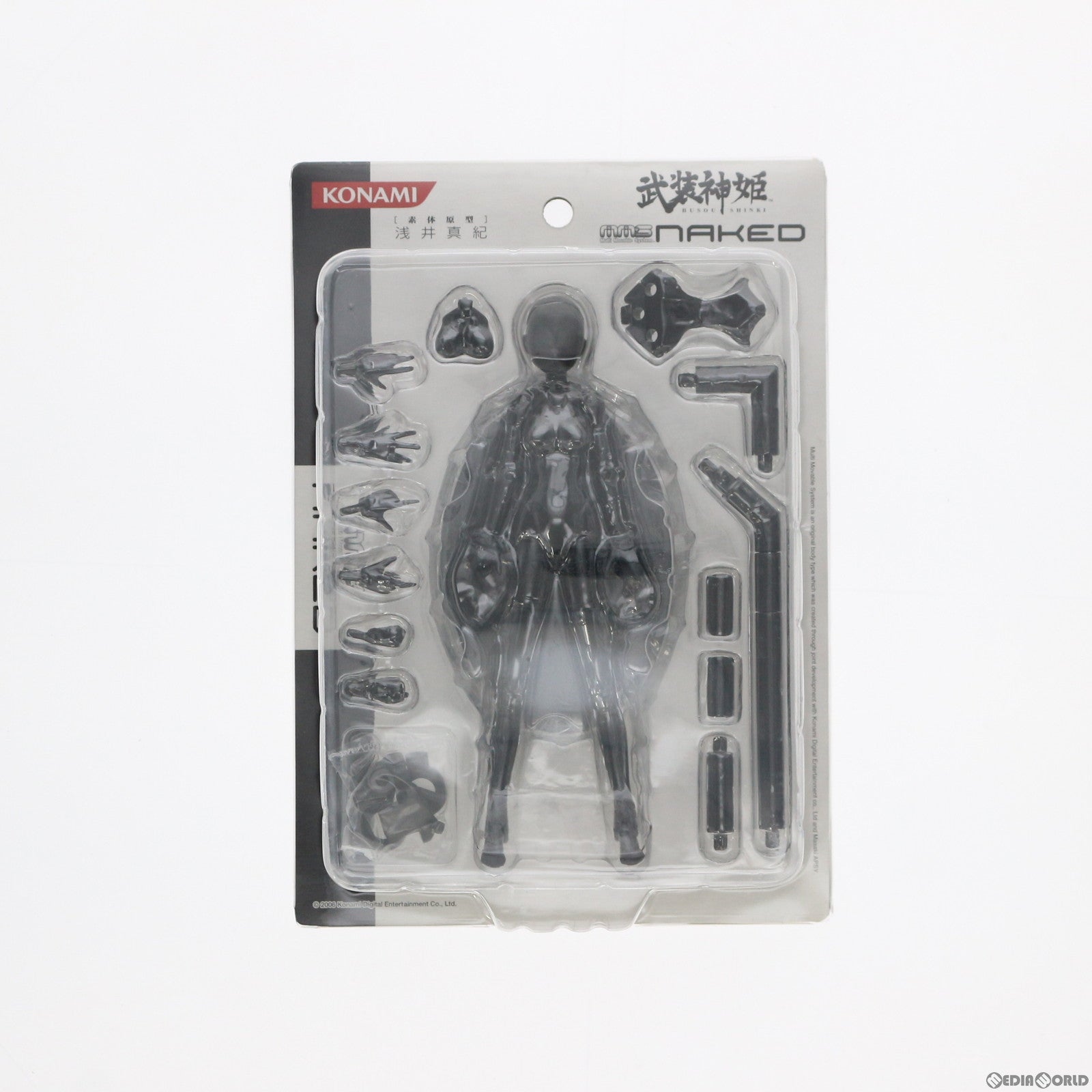 【中古即納】[FIG] 武装神姫(ぶそうしんき) MMS NAKED BLACK 完成品 可動フィギュア コナミデジタルエンタテインメント(20070228)