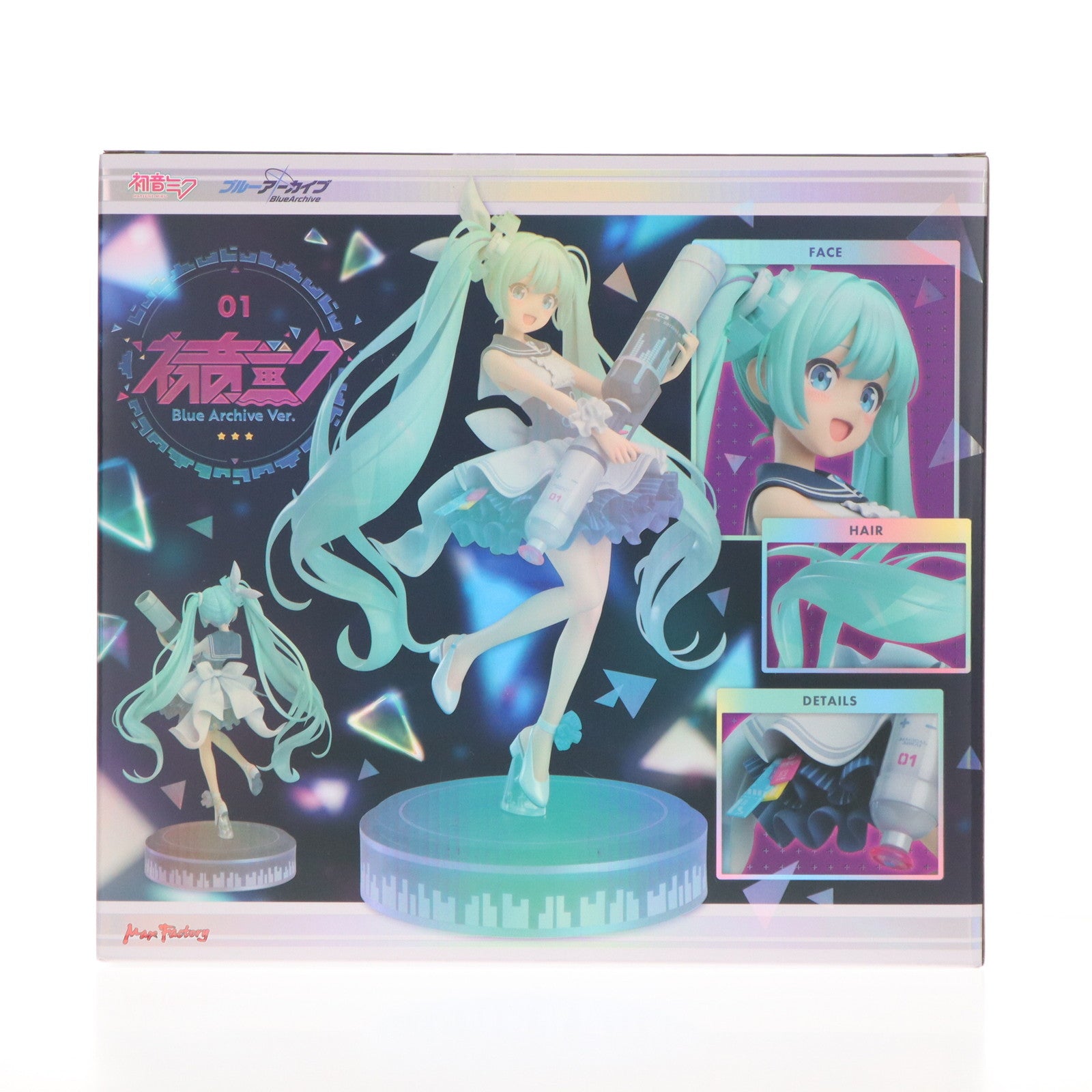 【中古即納】[FIG] 初音ミク ブルーアーカイブVer. キャラクター・ボーカル・シリーズ01 初音ミク 1/7 完成品 フィギュア GOODSMILE ONLINE SHOP&一部オンラインショップ限定 マックスファクトリー(20240831)