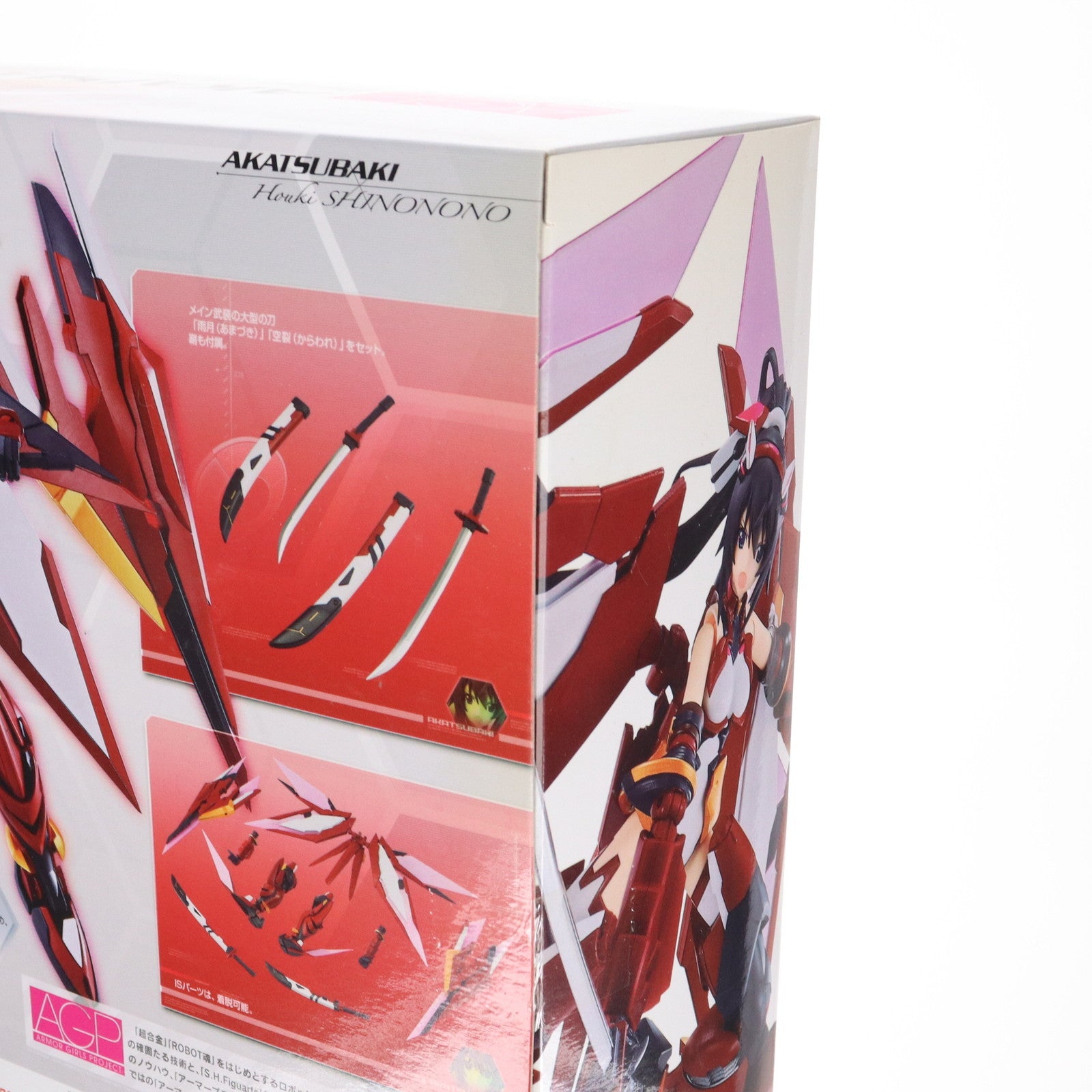 【中古即納】[FIG] アーマーガールズプロジェクト 紅椿×篠ノ之箒(べにつばき×しのののほうき) IS インフィニット・ストラトス 完成品 可動フィギュア バンダイ(20131228)