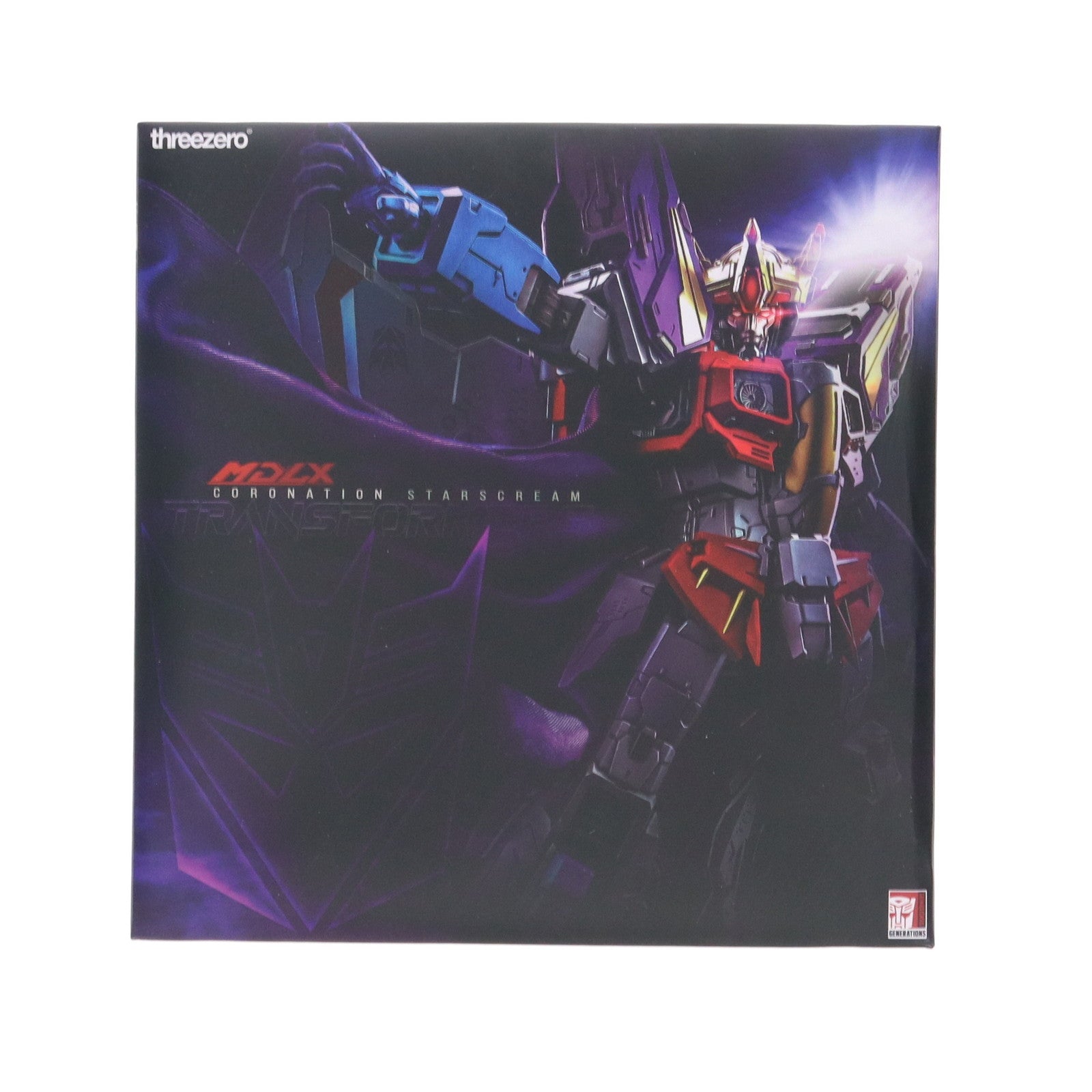 【中古即納】[FIG] MDLX Coronation Starscream(新破壊大帝 スタースクリーム 戴冠 Ver.) トランスフォーマー 完成品 可動フィギュア threezero(スリーゼロ)(20250630)