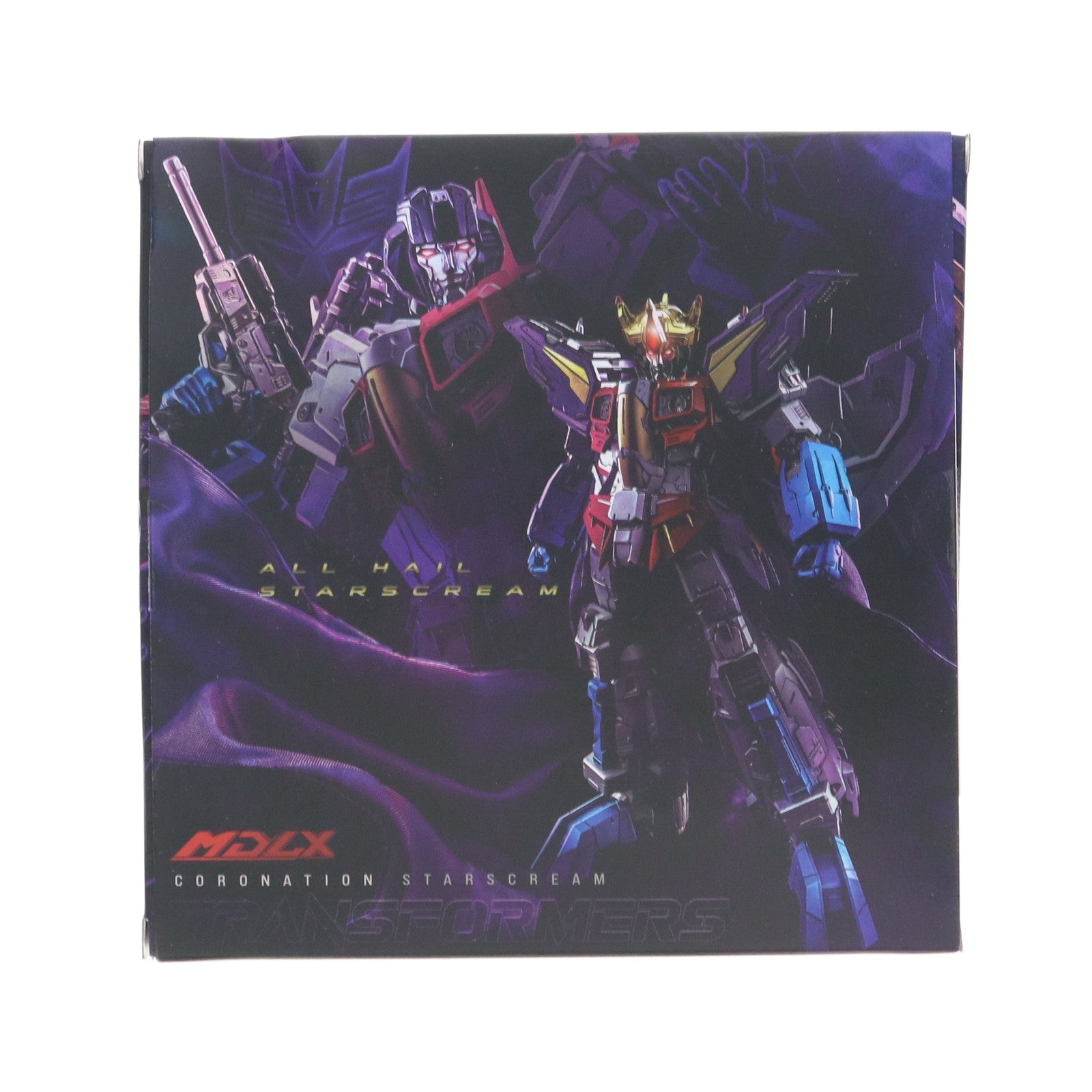 【中古即納】[FIG] MDLX Coronation Starscream(新破壊大帝 スタースクリーム 戴冠 Ver.) トランスフォーマー 完成品 可動フィギュア threezero(スリーゼロ)(20250630)
