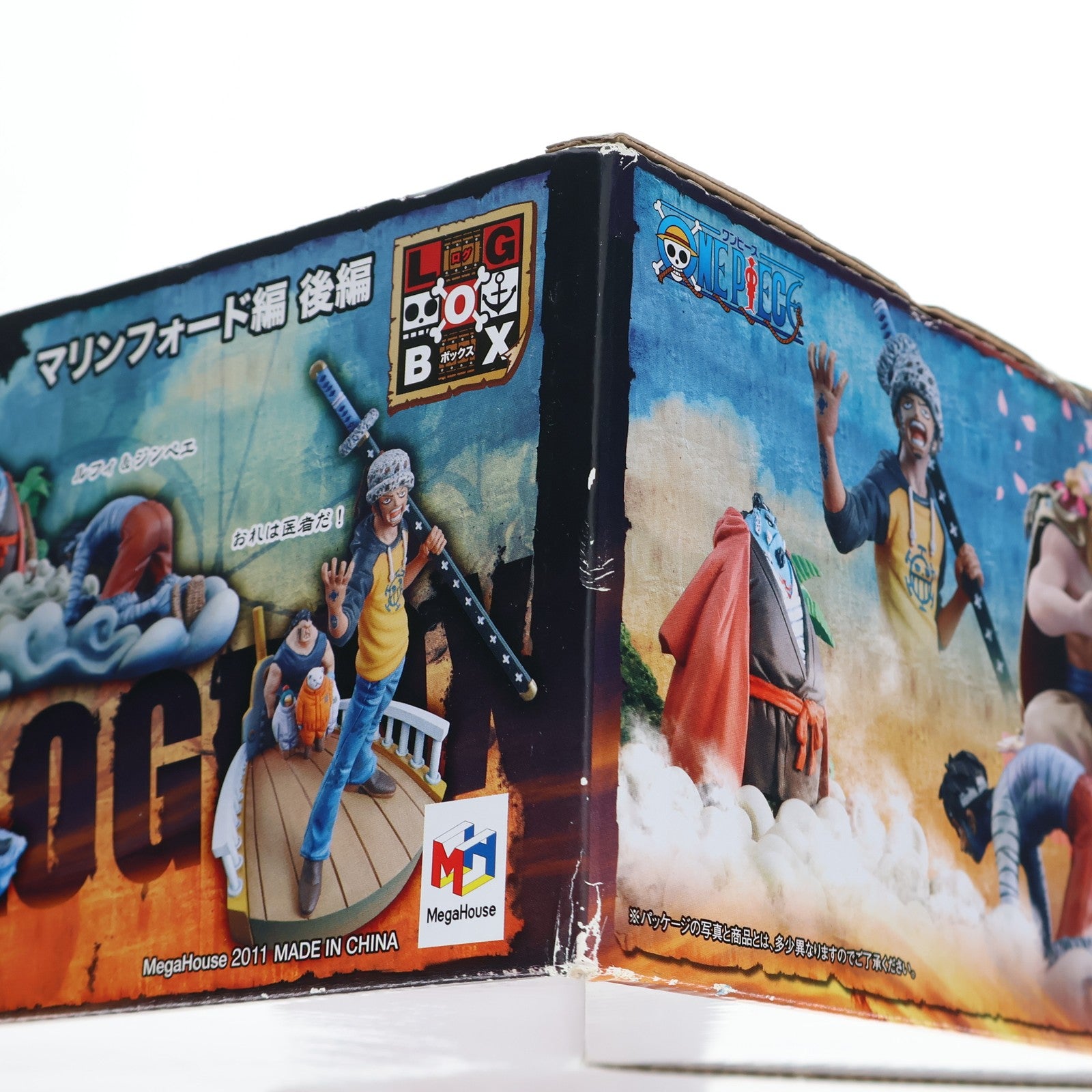 【中古即納】[FIG] 全6種+ボーナスパーツセット ワンピース LOG BOX マリンフォード篇 後篇 ONE PIECE フィギュア メガハウス(20110629)