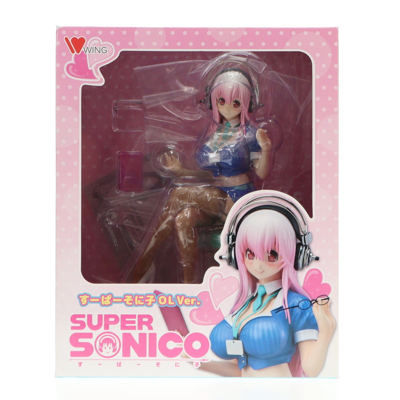 【中古即納】[FIG] すーぱーそに子 OL Ver. SUPER SONICO 1/7 完成品 フィギュア WING(ウイング)(20151128)