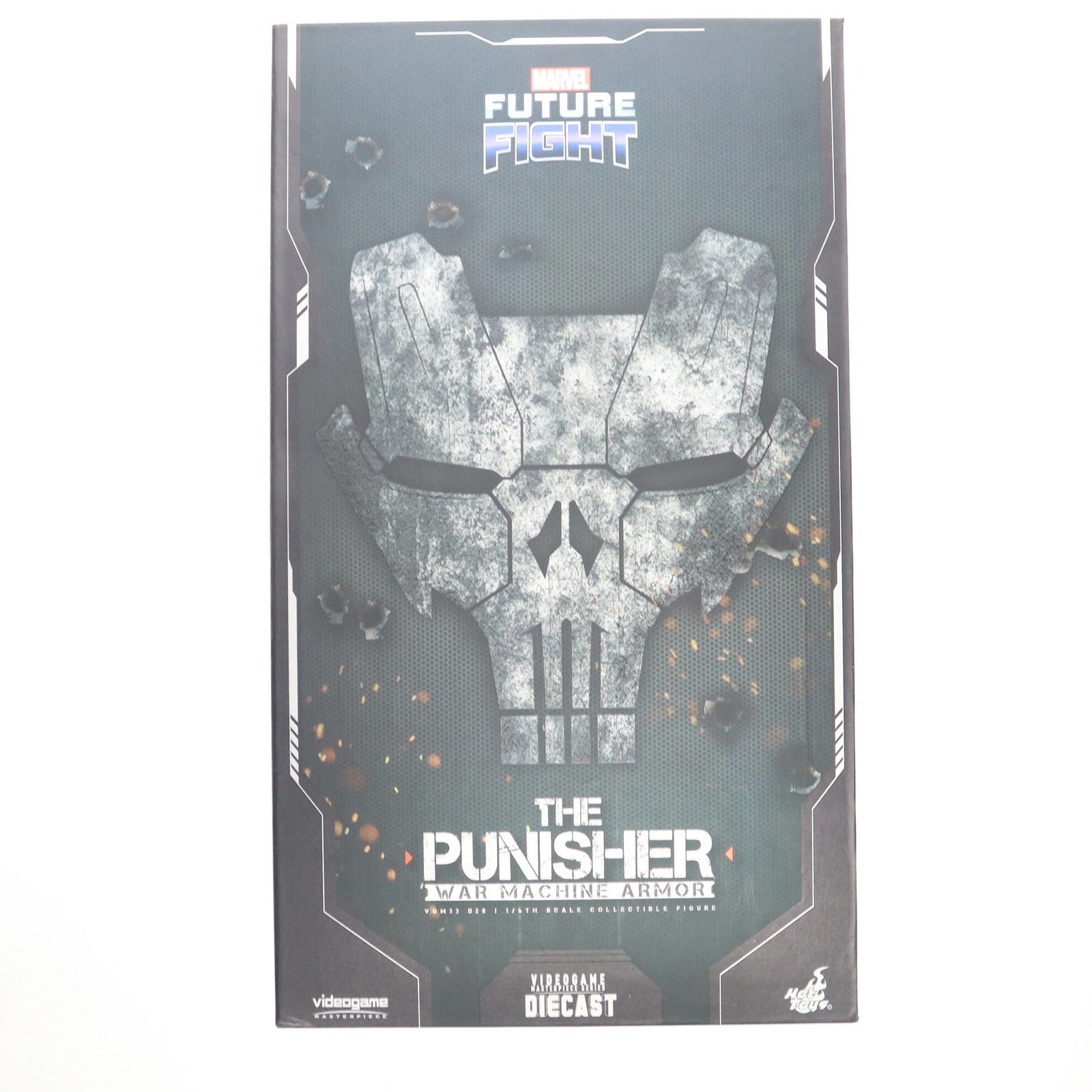 【中古即納】[FIG] ビデオゲーム・マスターピース DIECAST パニッシャー(ウォーマシン・アーマー版) マーベル・フューチャーファイト 1/6 完成品 可動フィギュア(VGM#33D28) ホットトイズ(20200620)