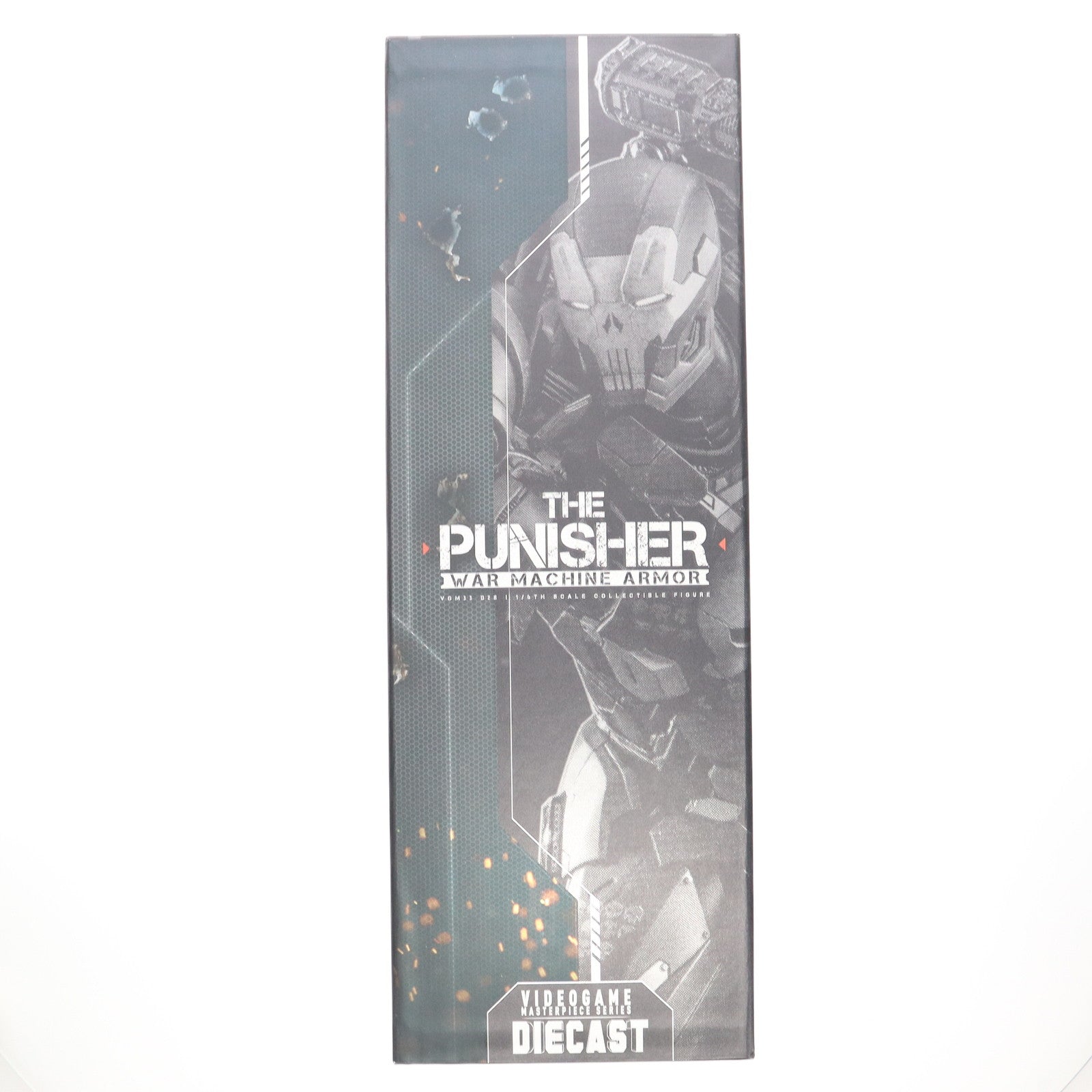 【中古即納】[FIG] ビデオゲーム・マスターピース DIECAST パニッシャー(ウォーマシン・アーマー版) マーベル・フューチャーファイト 1/6 完成品 可動フィギュア(VGM#33D28) ホットトイズ(20200620)