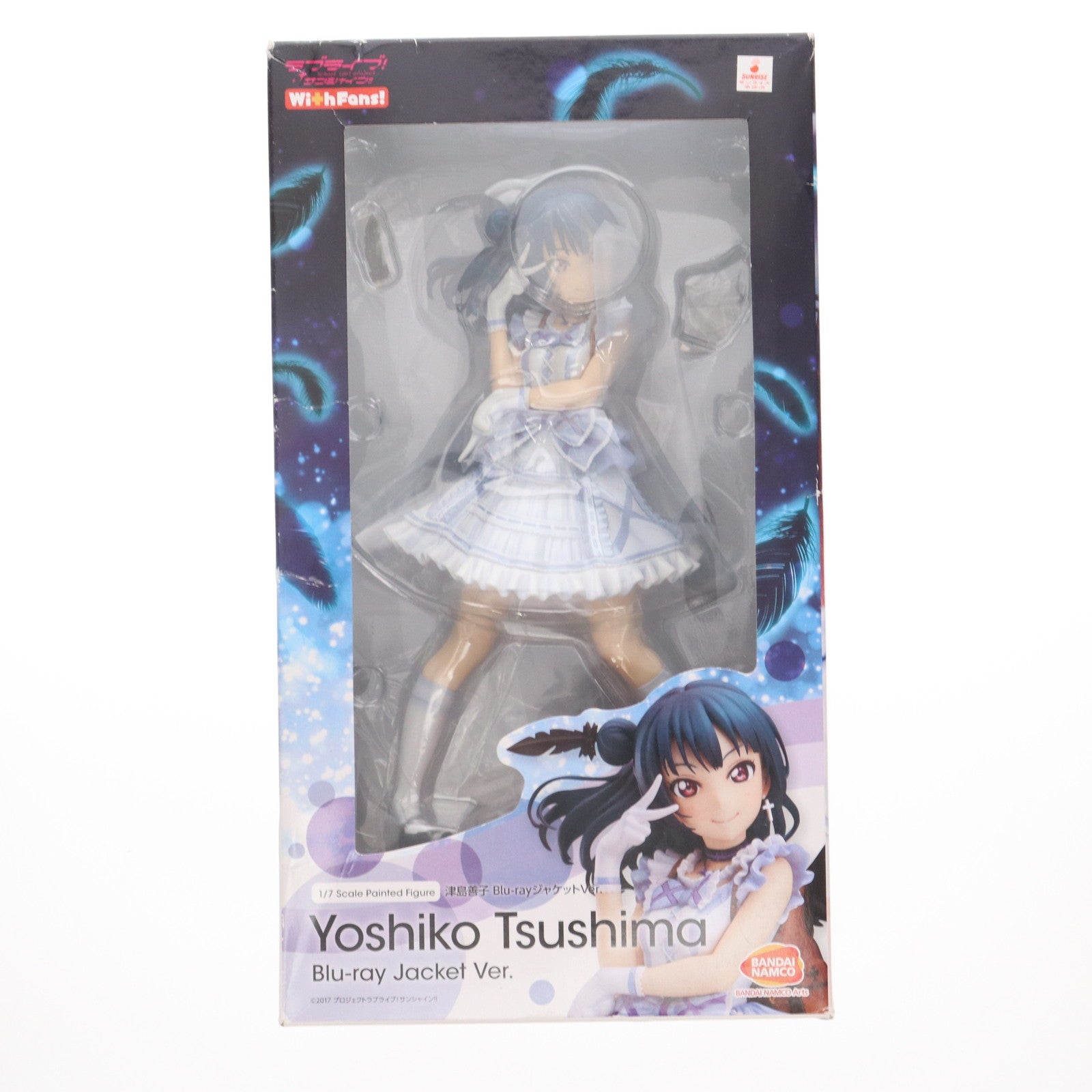 【中古即納】[FIG] 津島善子(つしまよしこ) Blu-rayジャケットVer. ラブライブ!サンシャイン!! 1/7 完成品 フィギュア 一部オンラインショップ限定 With Fans!(ウィズファンズ)(20190831)