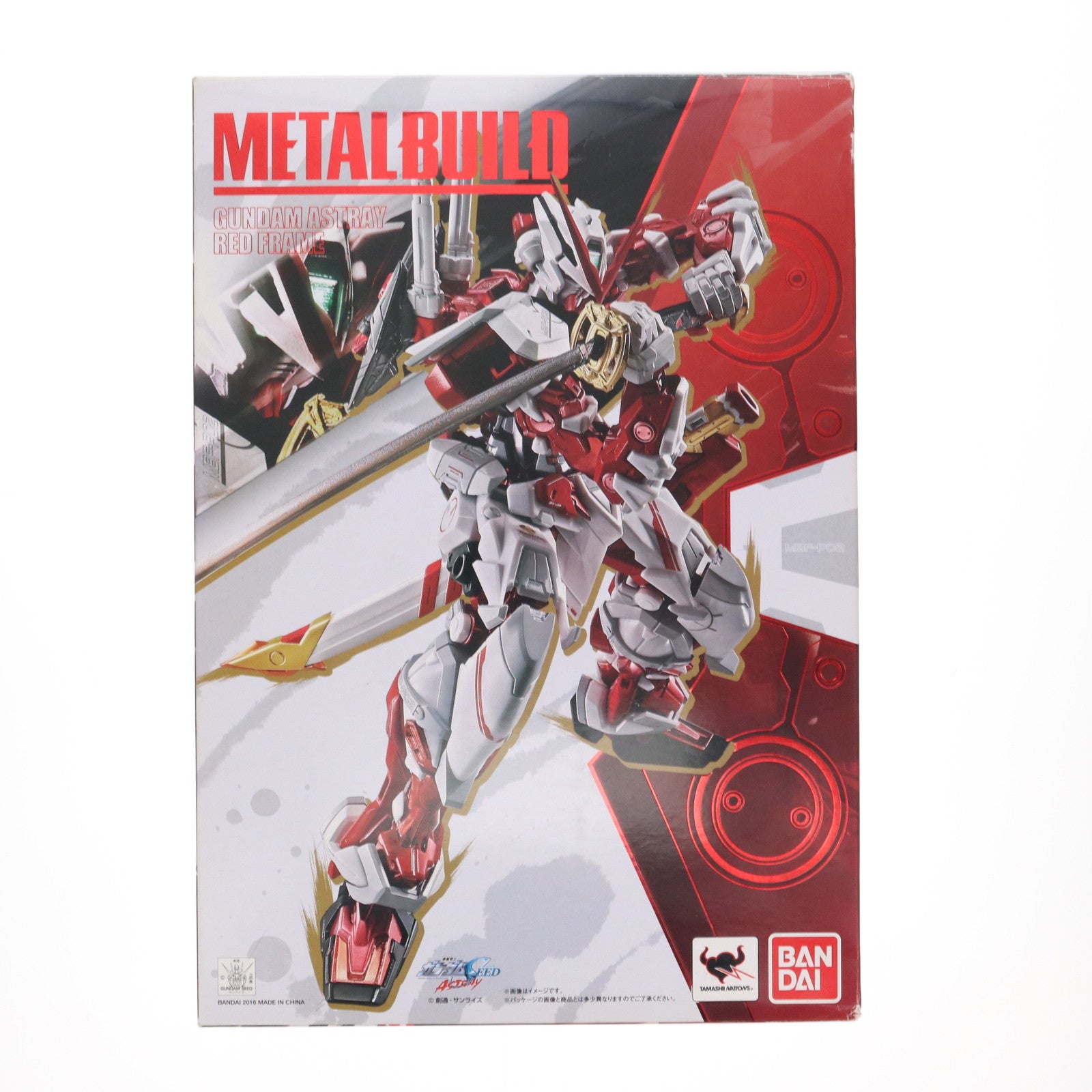 【中古即納】[FIG] METAL BUILD ガンダムアストレイ レッドフレーム 機動戦士ガンダムSEED ASTRAY(シード アストレイ) 完成品 可動フィギュア バンダイ(20160326)
