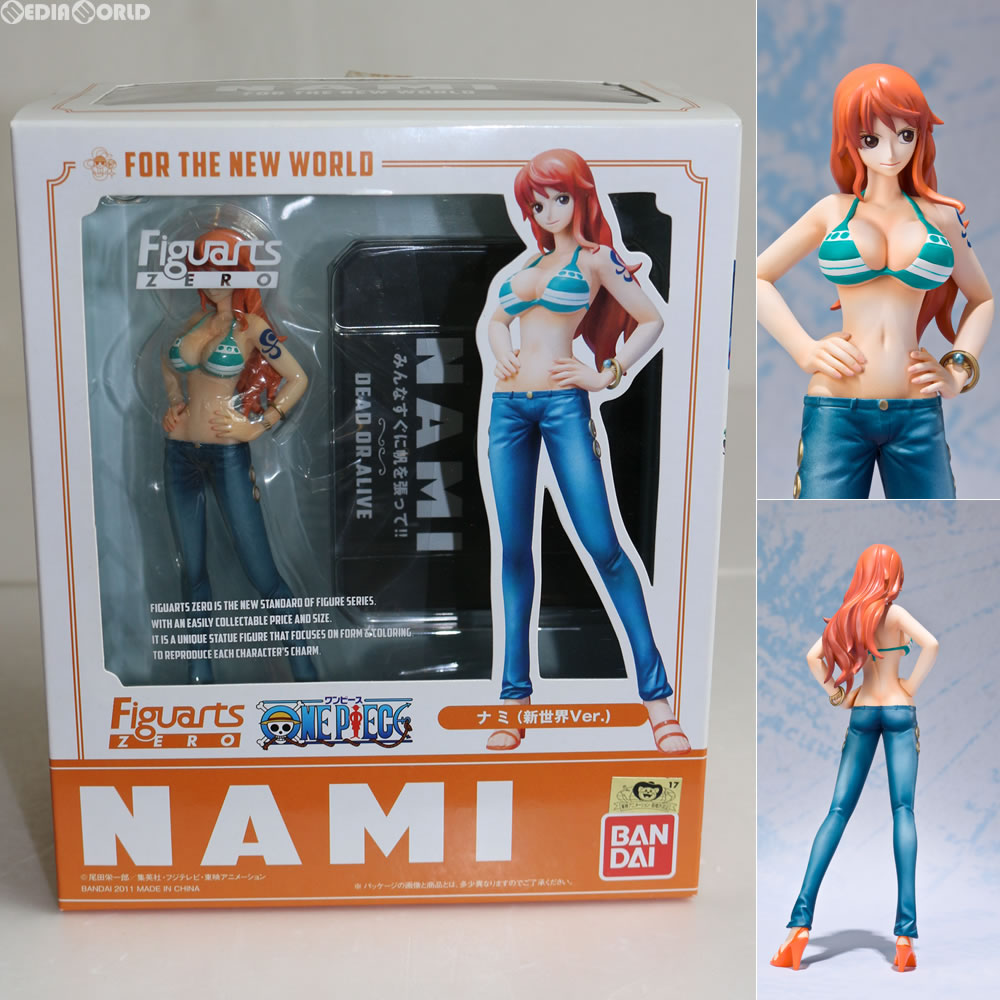 【中古即納】[FIG] フィギュアーツZERO ナミ(新世界Ver.) ONE PIECE(ワンピース) 完成品 フィギュア バンダイ(20121006)