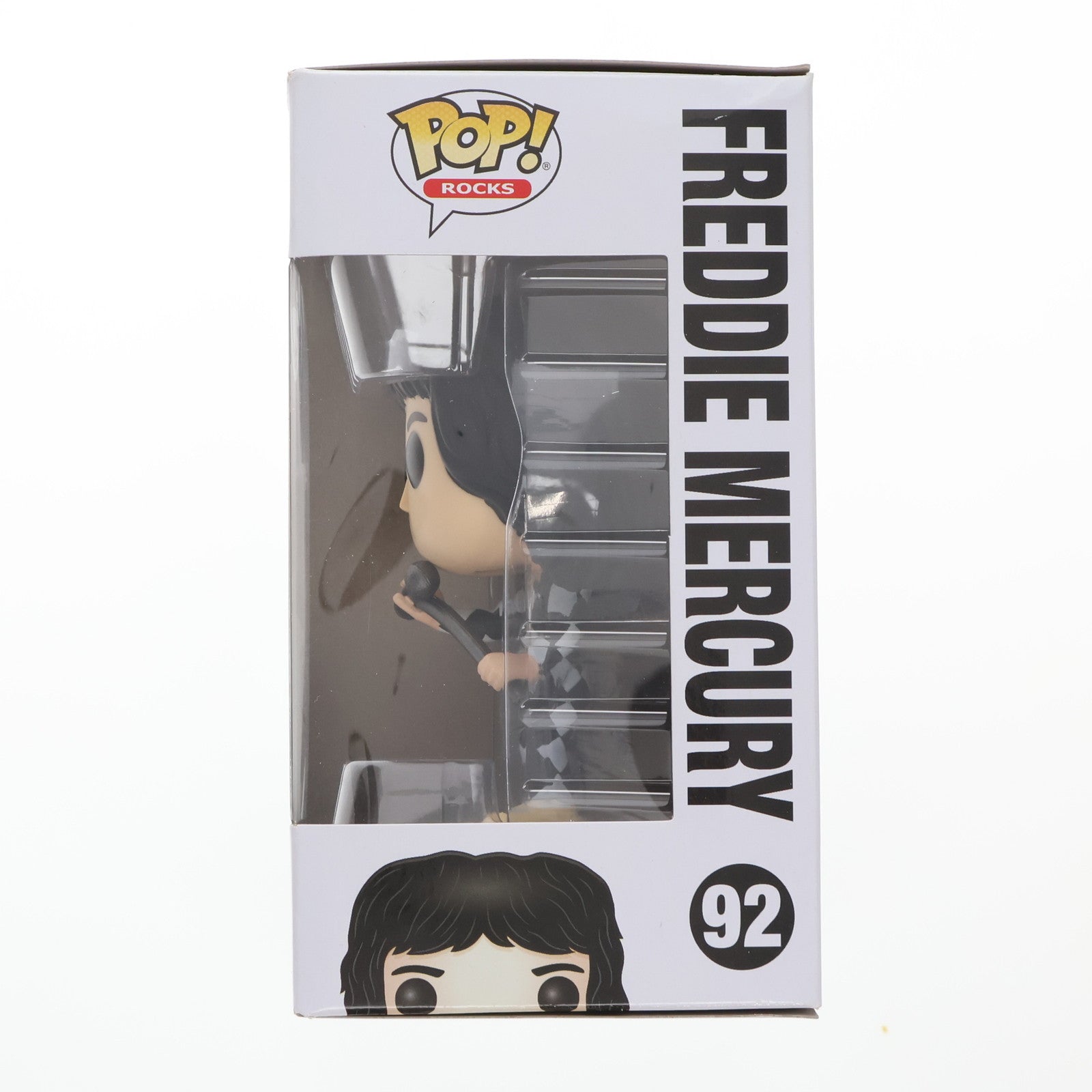 【中古即納】[SFT] POP! Rocks Series #92 Freddie Mercury-フレディ・マーキュリー- QUEEN(クイーン) 完成品 ソフビフィギュア FUNKO(ファンコ)(20181225)