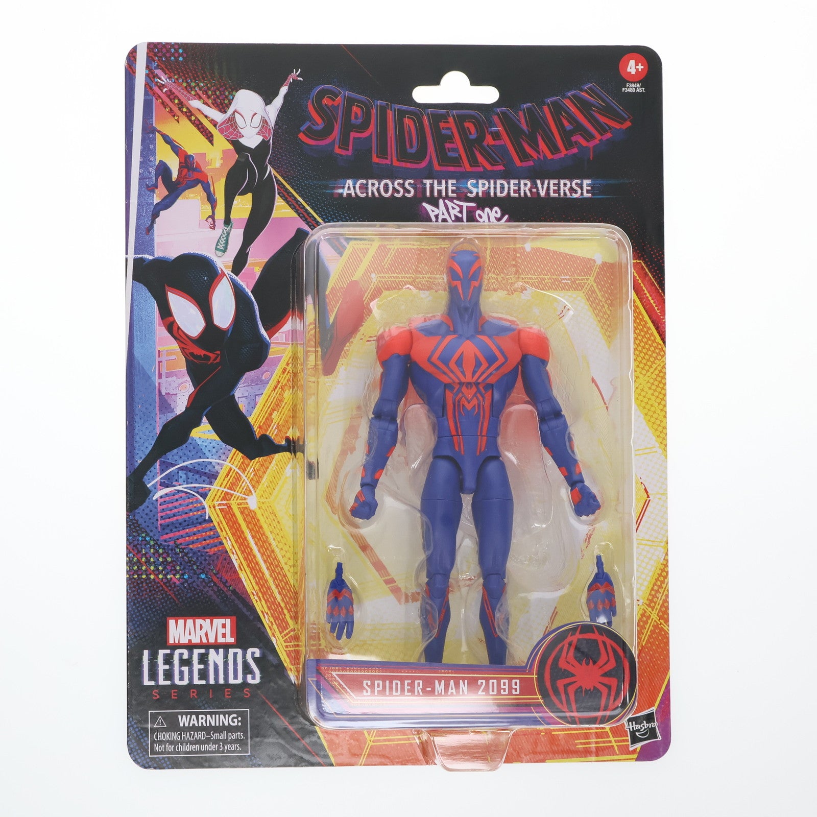 【中古即納】[FIG] マーベルレジェンド 6インチ アクションフィギュア SPIDER-MAN2099 スパイダーマン:アクロス・ザ・スパイダーバース 完成品 可動フィギュア(F3849) ハズブロ(20101231)