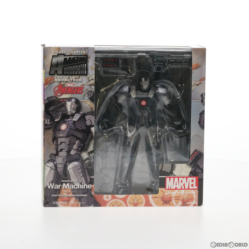【中古即納】[FIG] フィギュアコンプレックス アメイジングヤマグチ No.016 War machine(ウォーマシン) アイアンマン 完成品 可動フィギュア 海洋堂/ケンエレファント(20200222)