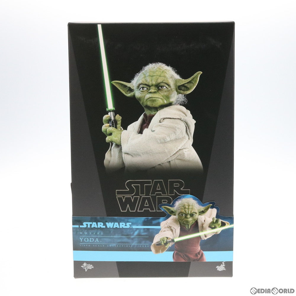 【中古即納】[FIG] ムービー・マスターピース ヨーダ STAR WARS(スター・ウォーズ) エピソード2/クローンの攻撃 1/6 完成品 可動フィギュア(MM#495) ホットトイズ(20190927)