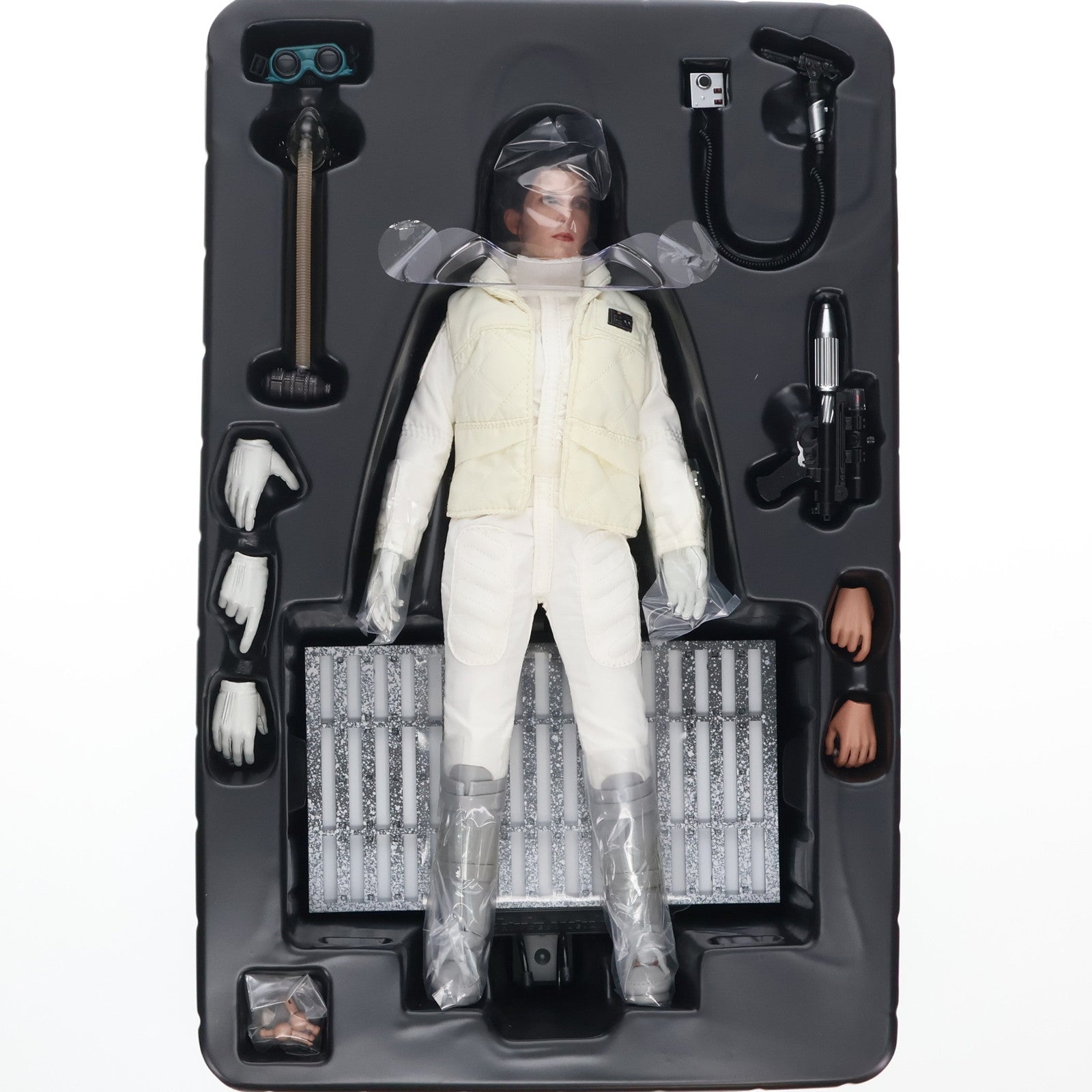 【中古即納】[FIG] ムービー・マスターピース プリンセス・レイア(ホス版) STAR WARS(スター・ウォーズ) エピソード5/帝国の逆襲 完成品 可動フィギュア(MMS423) ホットトイズ(20180224)