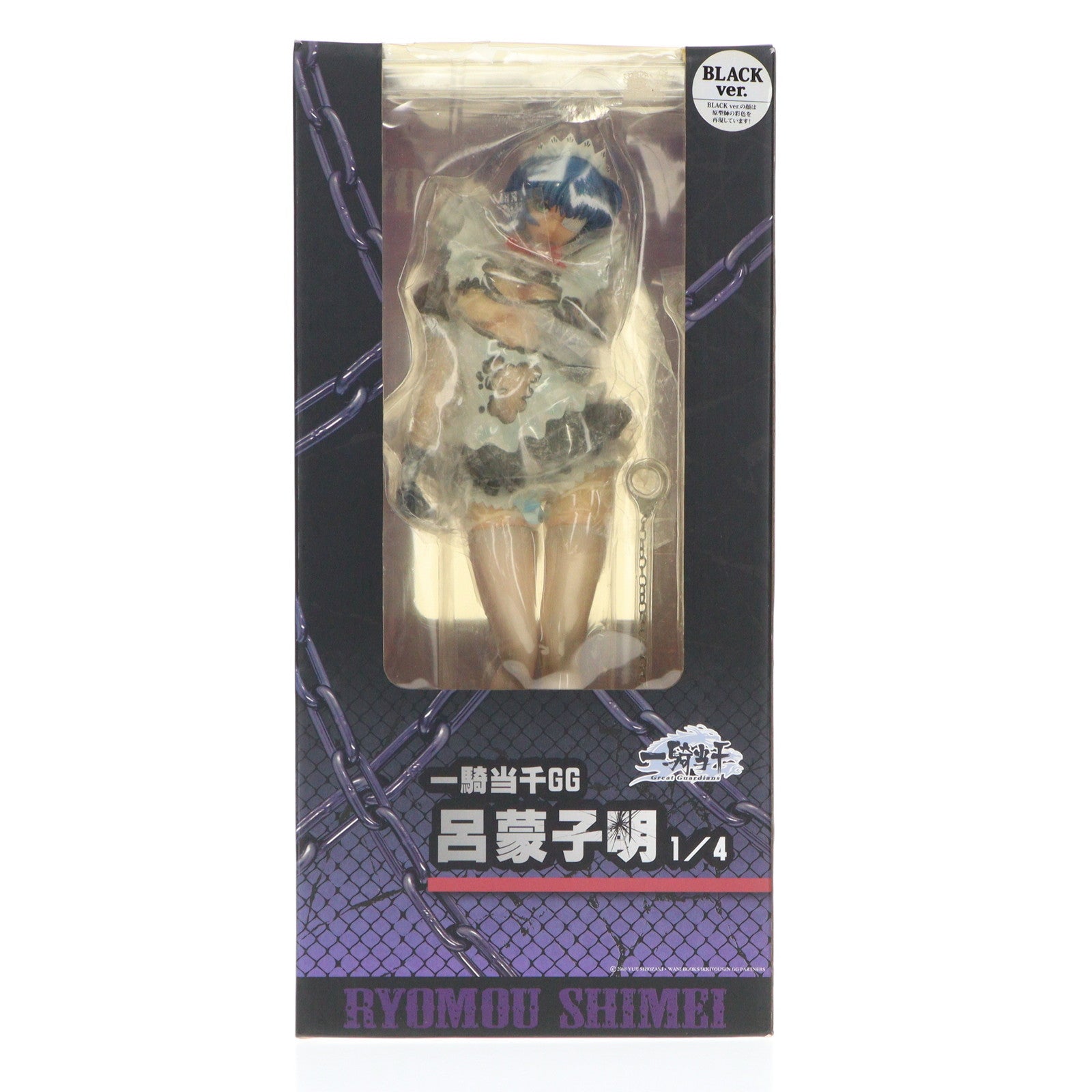 【中古即納】[FIG] 呂蒙子明(りょもうしめい) BLACKver. 一騎当千 Great Guardians(グレートガーディアンズ) 1/4 完成品 フィギュア ダイキ工業(20110621)