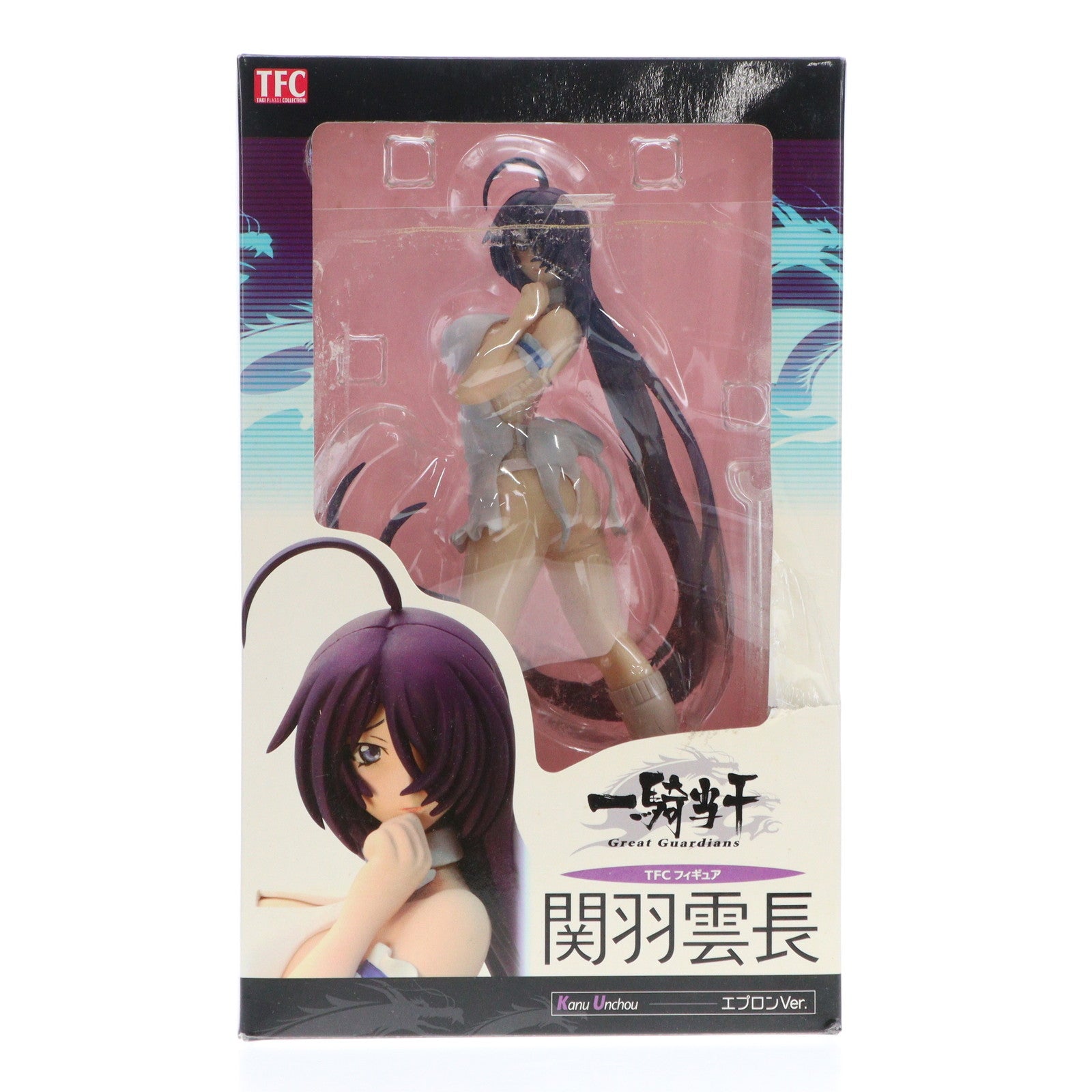 【中古即納】[FIG] TFC 関羽雲長(かんううんちょう) エプロンVer. 一騎当千 Great Guardians(グレートガーディアンズ) 1/8 完成品 フィギュア タキ・コーポレーション(20090620)