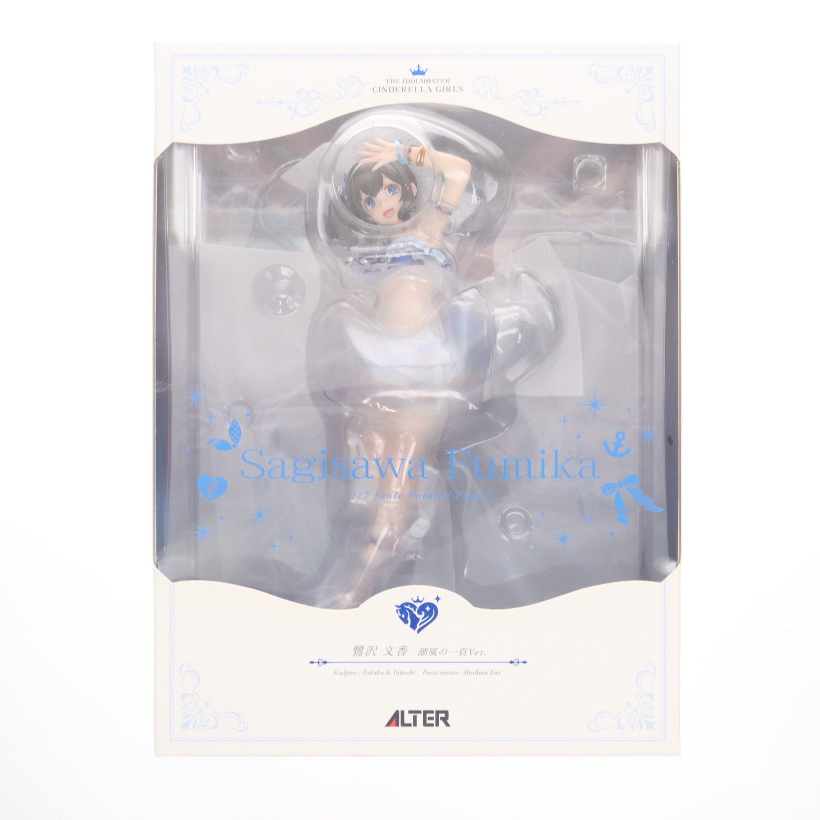 【中古即納】[FIG] 鷺沢文香(さぎさわふみか) 潮風の一頁Ver. アイドルマスター シンデレラガールズ 1/7 完成品 フィギュア アルター(20221209)