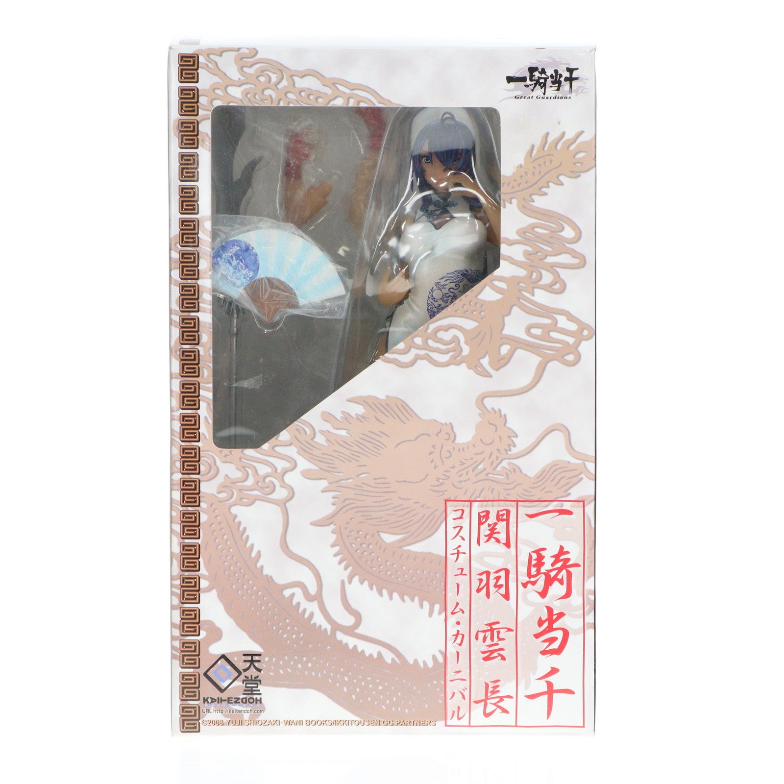 【中古即納】[FIG] 関羽雲長(かんううんちょう) コスチューム・カーニバル 通常版 一騎当千 Great Guardians(グレートガーディアンズ) 1/6 完成品フィギュア 回天堂(20100331)