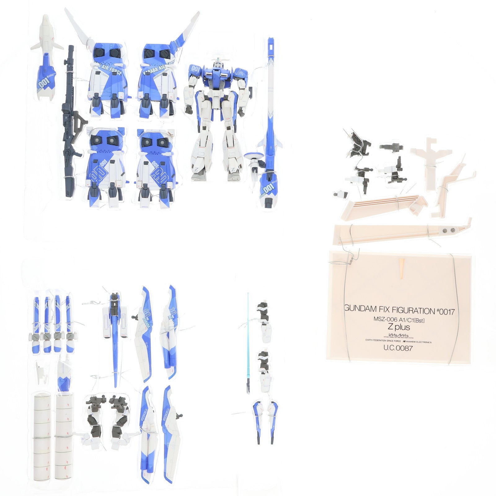 BANDAI - ガンダムフィックスフィギュレーション　センチネルシリーズ　詰め合わせ GUNDAM FIX FIGURATION METAL COMPOSITE LIMITED Zplus[BLUE
