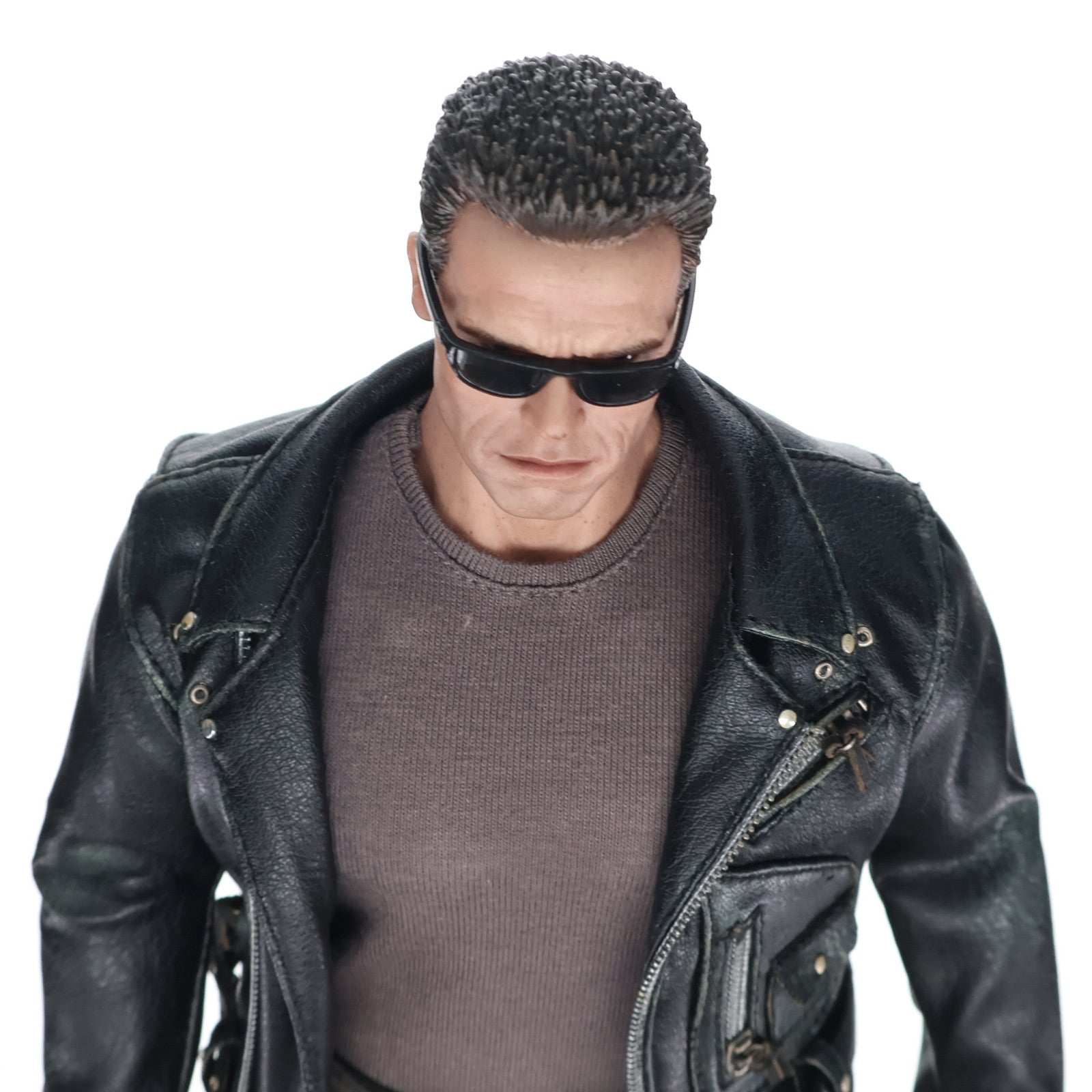 【中古即納】[FIG] ムービー・マスターピース T-800 ターミネーター2 1/6 完成品 可動フィギュア(MM#117) ホットトイズ(20100528)