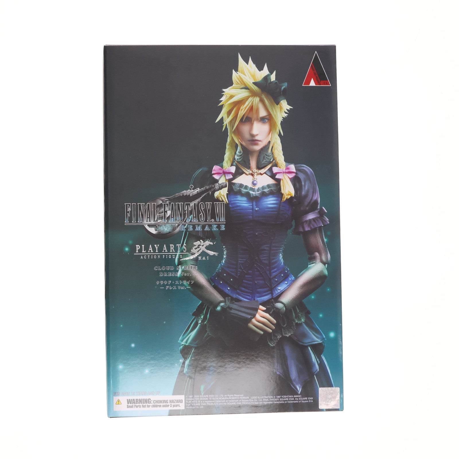 【中古即納】[FIG] PLAY ARTS改(プレイアーツ改) クラウド・ストライフ -ドレスVer.- FINAL FANTASY VII REMAKE(ファイナルファンタジー7 リメイク) 完成品 可動フィギュア スクウェア・エニックス(20230408)