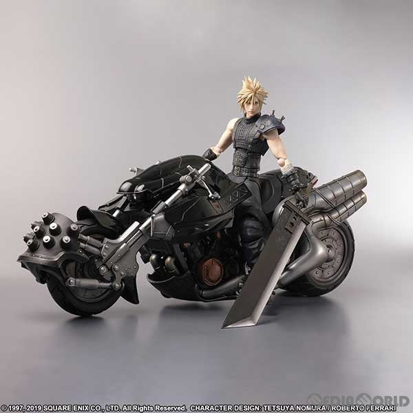 【中古即納】[FIG] (フィギュア単品) PLAY ARTS改(プレイアーツ改) クラウド・ストライフ&ハーディ=デイトナ ファイナルファンタジーVII リメイク 完成品 可動フィギュア スクウェア・エニックスe-STORE限定 スクウェア・エニックス(20200410)