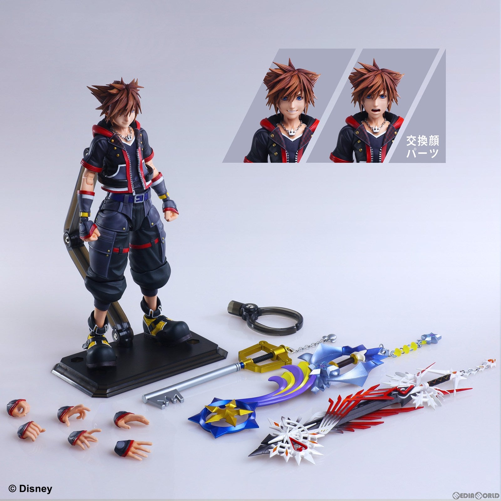 【中古即納】[FIG] PLAY ARTS改(プレイアーツ改) ソラ Ver.2 DX版 キングダムハーツIII 完成品 フィギュア スクウェア・エニックス(20230908)