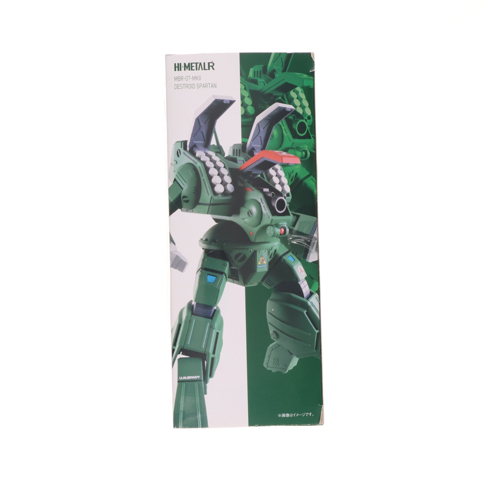 【中古即納】[FIG] HI-METAL R MBR-07-MKII デストロイド・スパルタン 超時空要塞マクロス 完成品 フィギュア バンダイ(20170520)