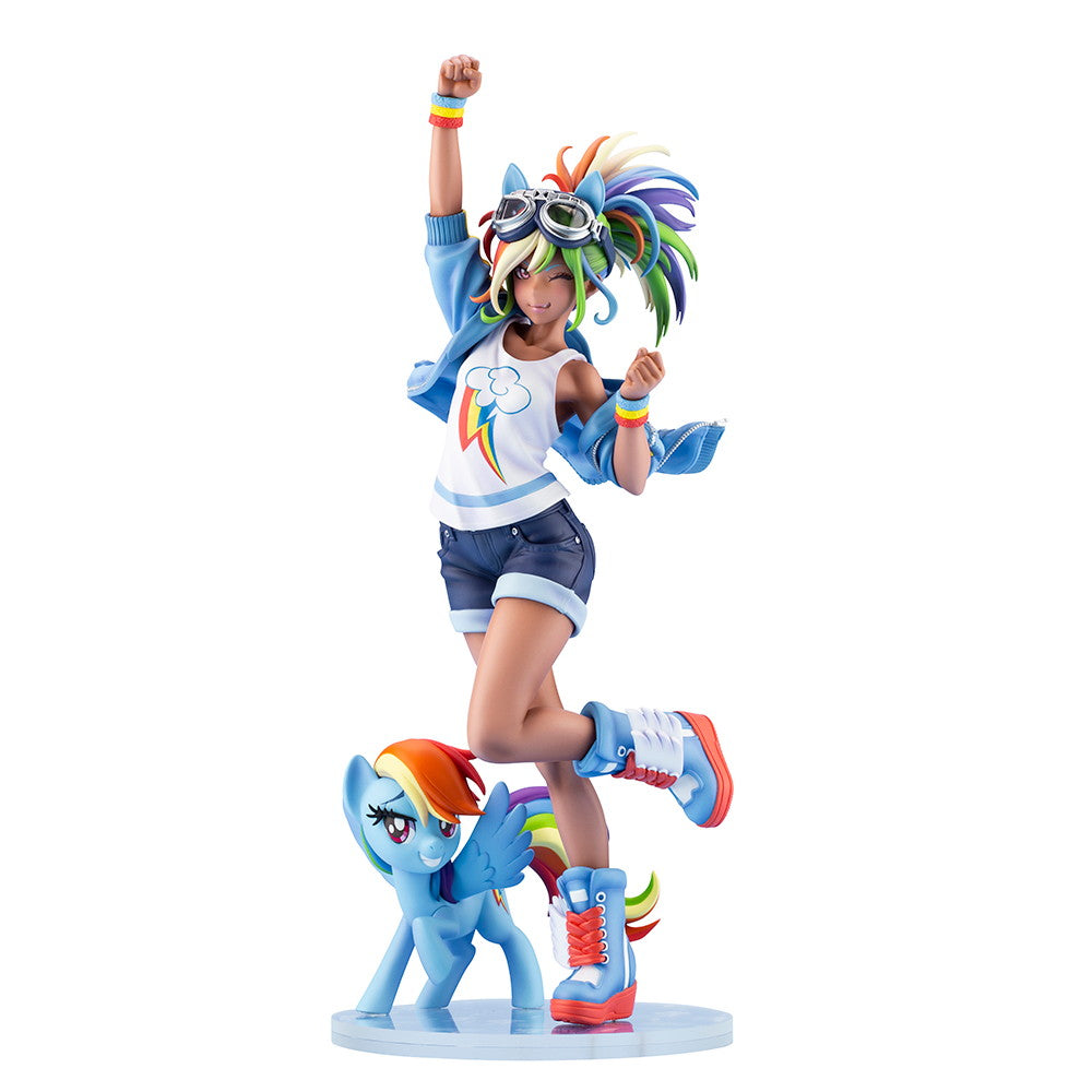 【中古即納】[FIG] (再販) MY LITTLE PONY美少女 レインボーダッシュ マイリトルポニー 1/7 完成品 フィギュア コトブキヤ(20200829)