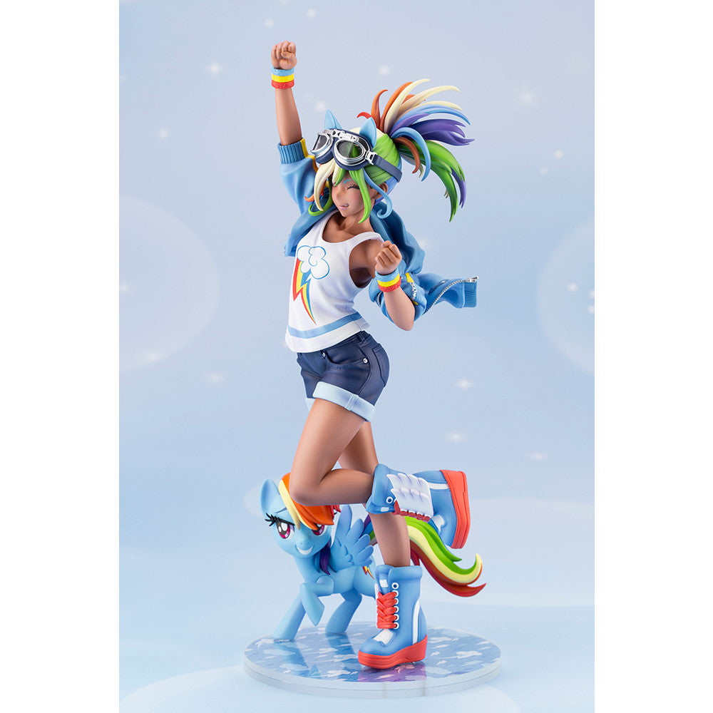 【中古即納】[FIG] (再販) MY LITTLE PONY美少女 レインボーダッシュ マイリトルポニー 1/7 完成品 フィギュア コトブキヤ(20200829)
