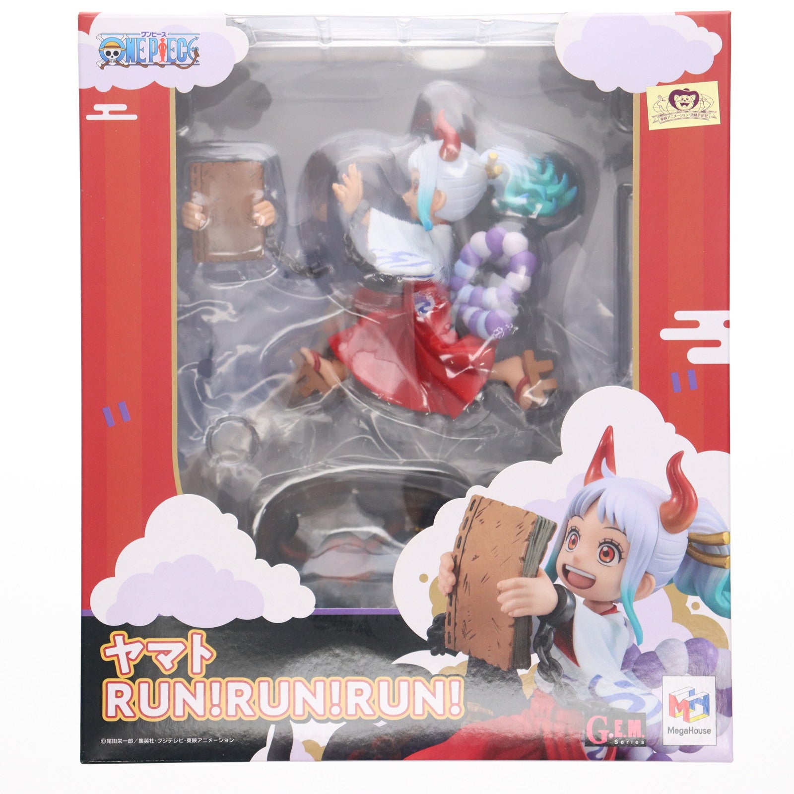 【中古即納】[FIG] G.E.Mシリーズ ヤマト RUN!RUN!RUN! ONE PIECE(ワンピース) 完成品 フィギュア メガハウス(20231027)