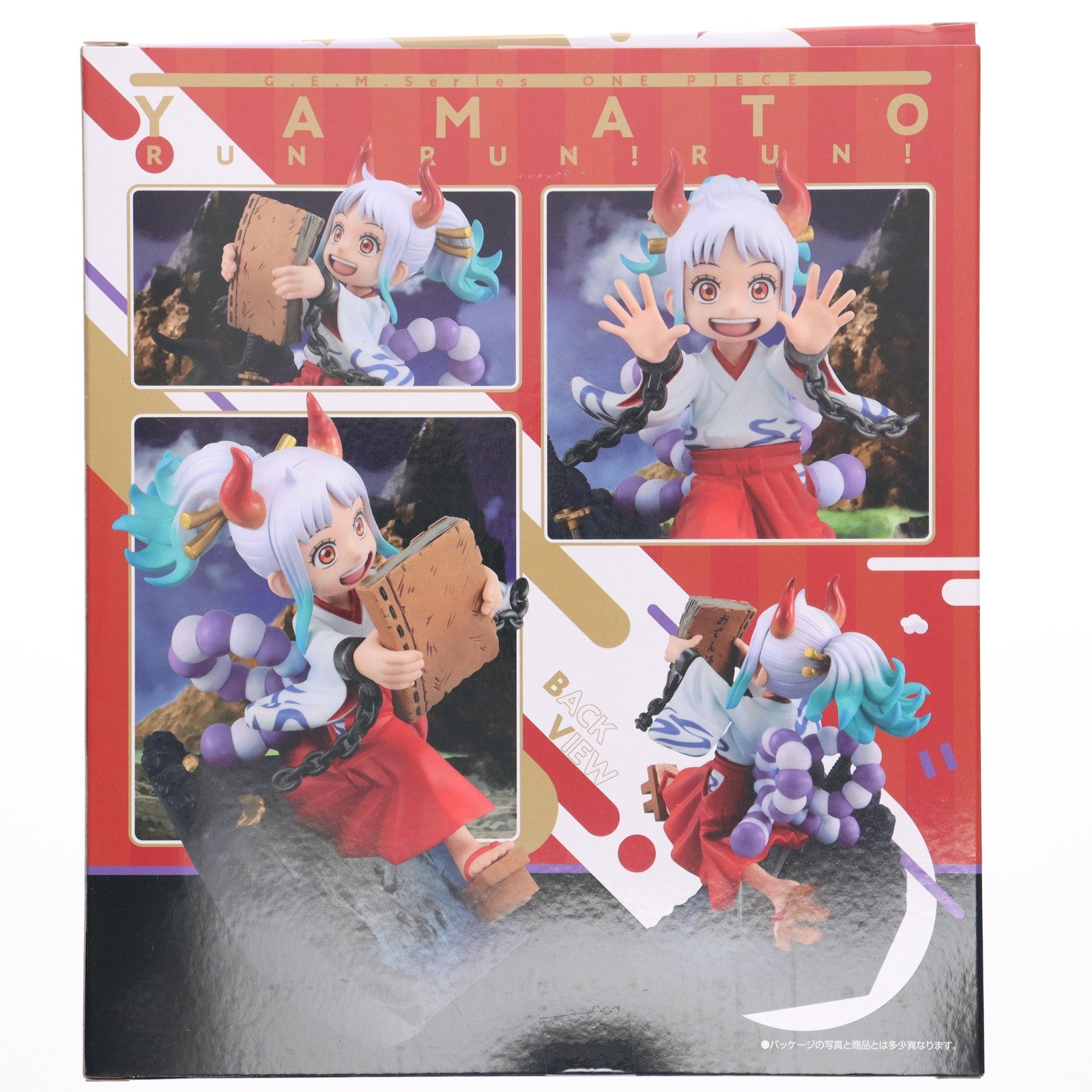 【中古即納】[FIG] G.E.Mシリーズ ヤマト RUN!RUN!RUN! ONE PIECE(ワンピース) 完成品 フィギュア メガハウス(20231027)