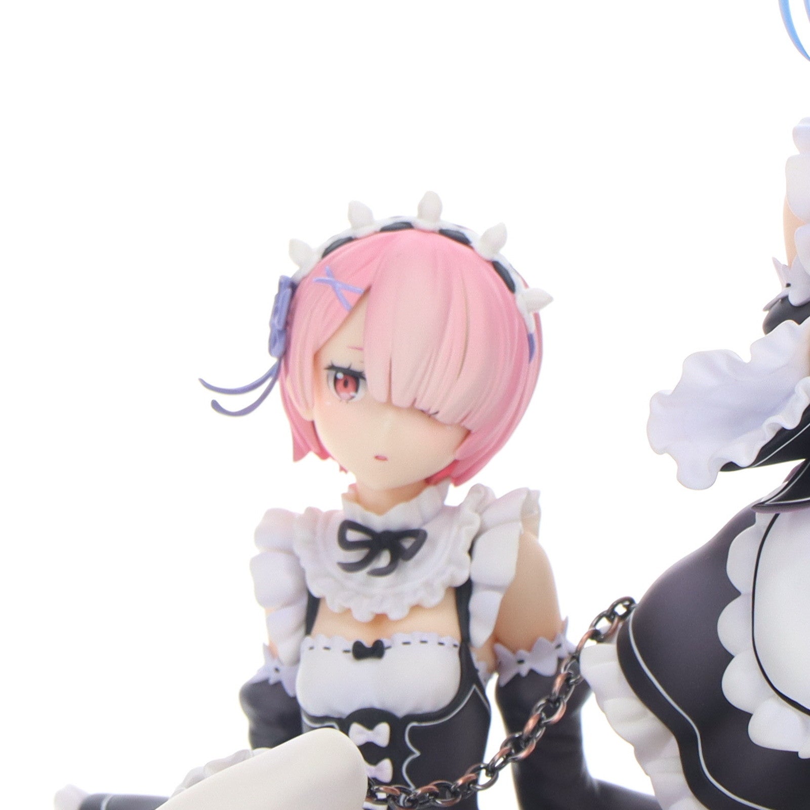 【中古即納】[FIG] ラム&レム 特製台座コンプリートセットVer. Re:ゼロから始める異世界生活 1/8 完成品 フィギュア 一部オンラインショップ限定 リボルブ(20180331)