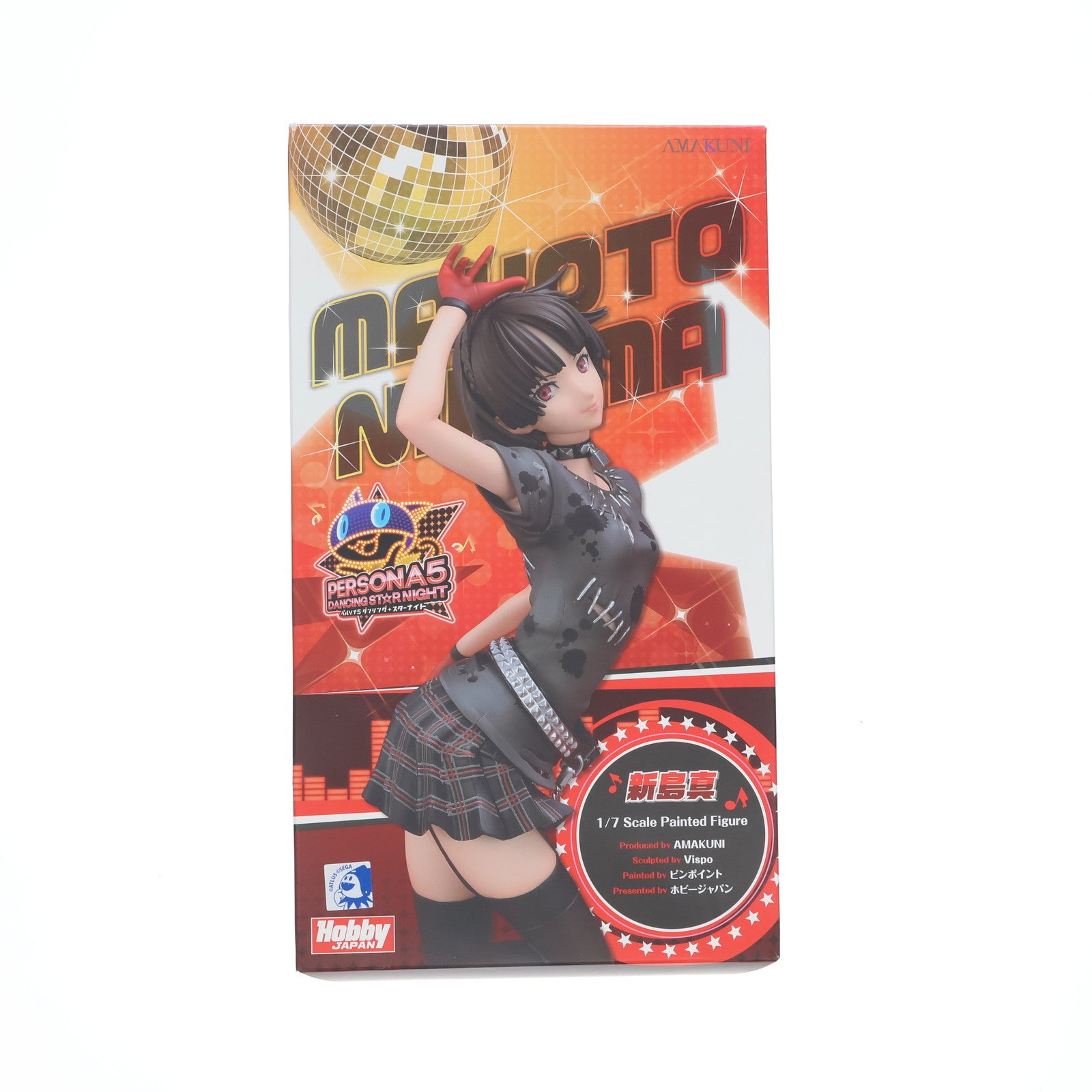【中古即納】[FIG] 新島真(にいじままこと) ペルソナ5 ダンシング・スターナイト 1/7 完成品 フィギュア 月刊ホビージャパン誌上通販&オンラインショップ限定 ホビージャパン/AMAKUNI(アマクニ)(20210831)
