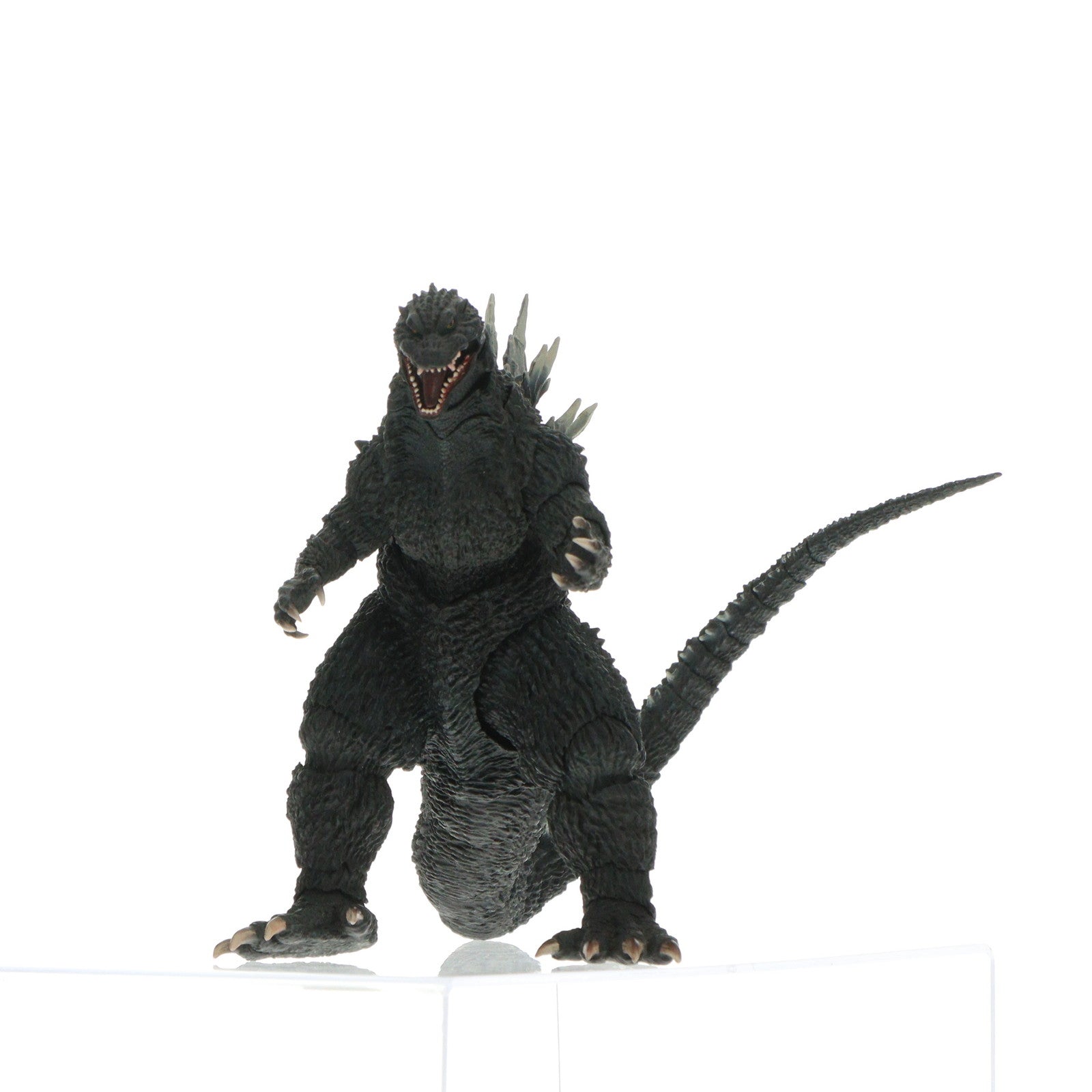 【中古即納】[FIG] S.H.MonsterArts(モンスターアーツ) ゴジラ(2002) ゴジラ×メカゴジラ 完成品 可動フィギュア バンダイ(20180428)