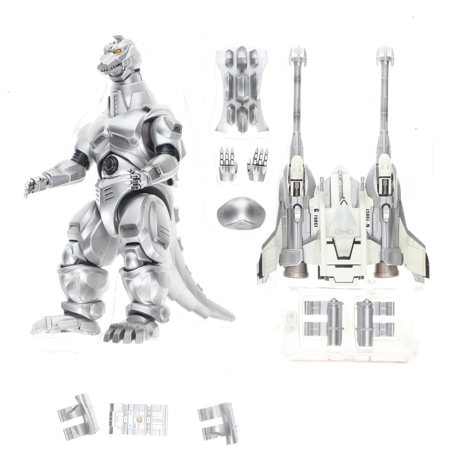 【中古即納】[FIG] 魂ウェブ商店限定 S.H.MonsterArts(モンスターアーツ) スーパーメカゴジラ ゴジラVSメカゴジラ 完成品 可動フィギュア バンダイ(20170331)