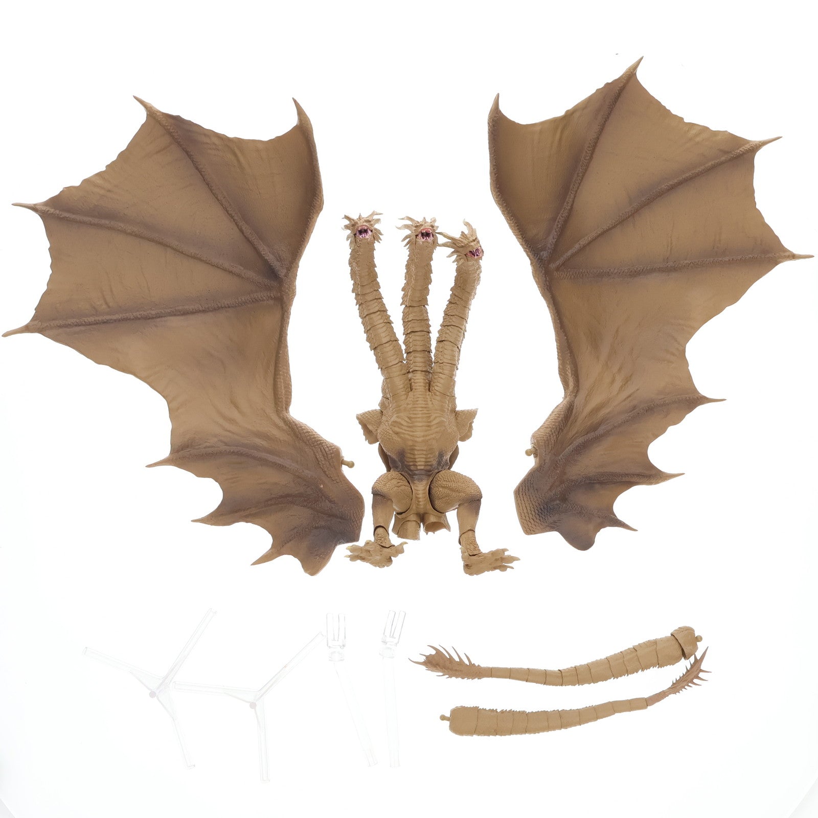 【中古即納】[FIG] S.H.MonsterArts(モンスターアーツ) キングギドラ(2019) ゴジラ キング・オブ・モンスターズ 完成品 可動フィギュア バンダイスピリッツ(20190629)