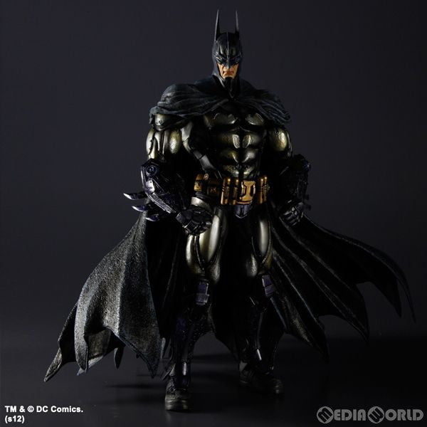 【中古即納】[FIG] PLAY ARTS改(プレイアーツ改) バットマン アーマード BATMAN ARKHAM ASYLUM(バットマン アーカム・アサイラム) 完成品 可動フィギュア スクウェア・エニックス(20120608)
