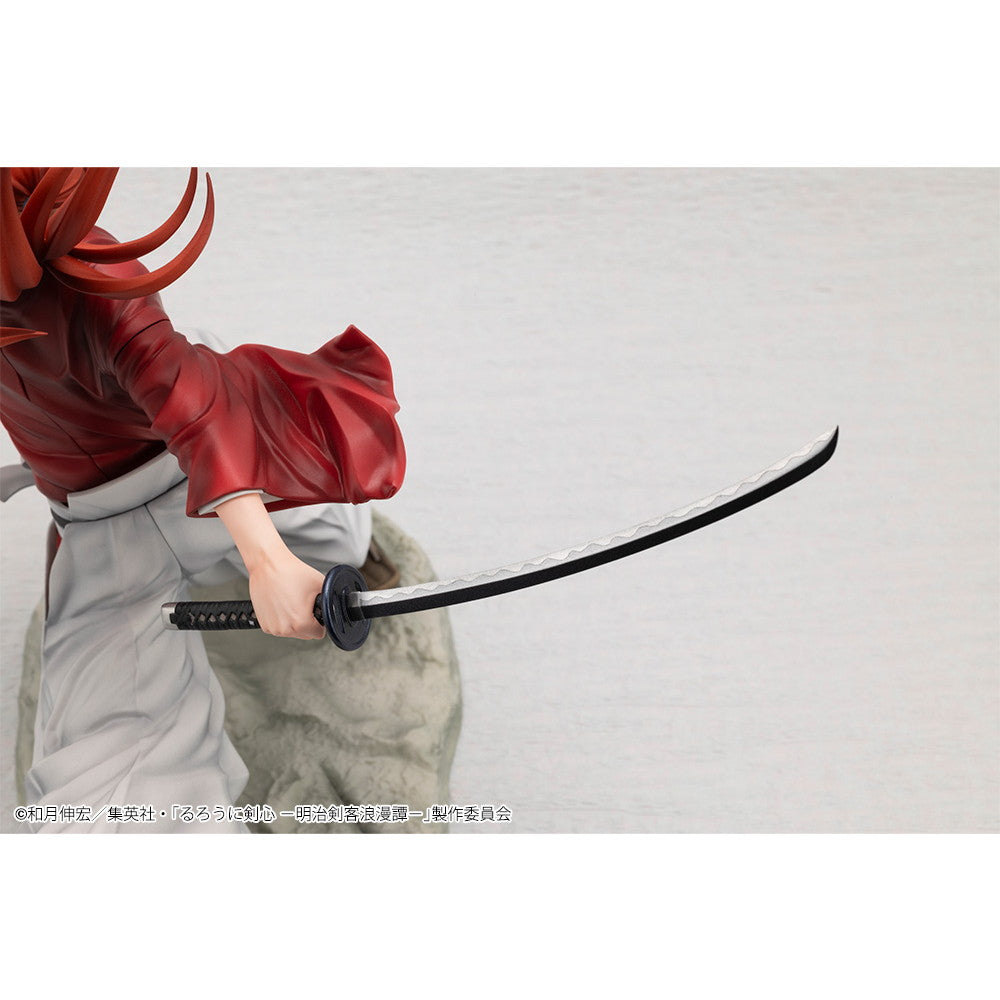 【中古即納】[FIG] ARTFX J 緋村剣心(ひむらけんしん) るろうに剣心 -明治剣客浪漫譚- 1/8 完成品 フィギュア(PV152) コトブキヤ(20241130)
