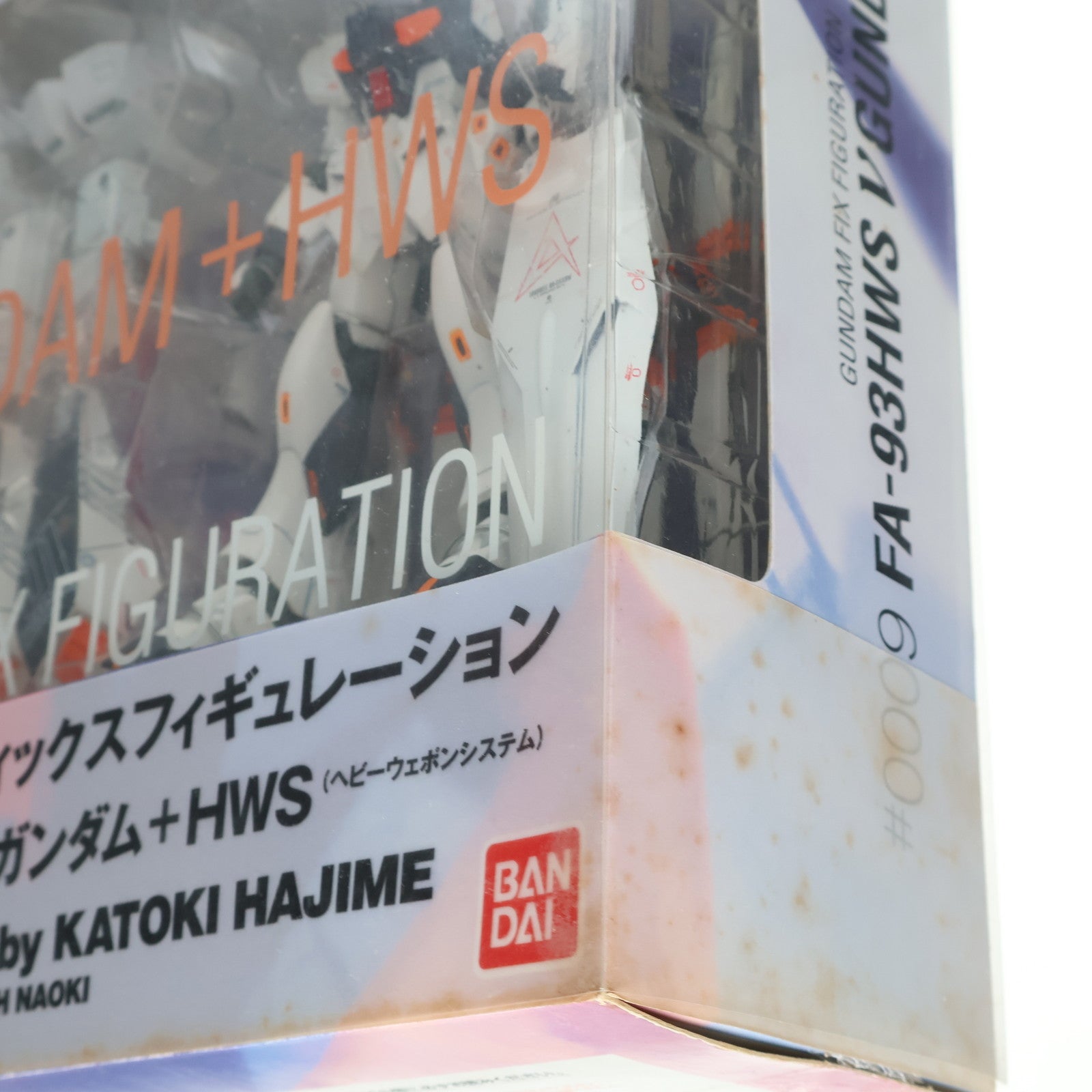 【中古即納】[FIG] GUNDAM FIX FIGURATION #0009 νガンダム+HWS(ヘビーウェポンシステム) 機動戦士ガンダム 逆襲のシャア 完成品 可動フィギュア バンダイ(20020727)