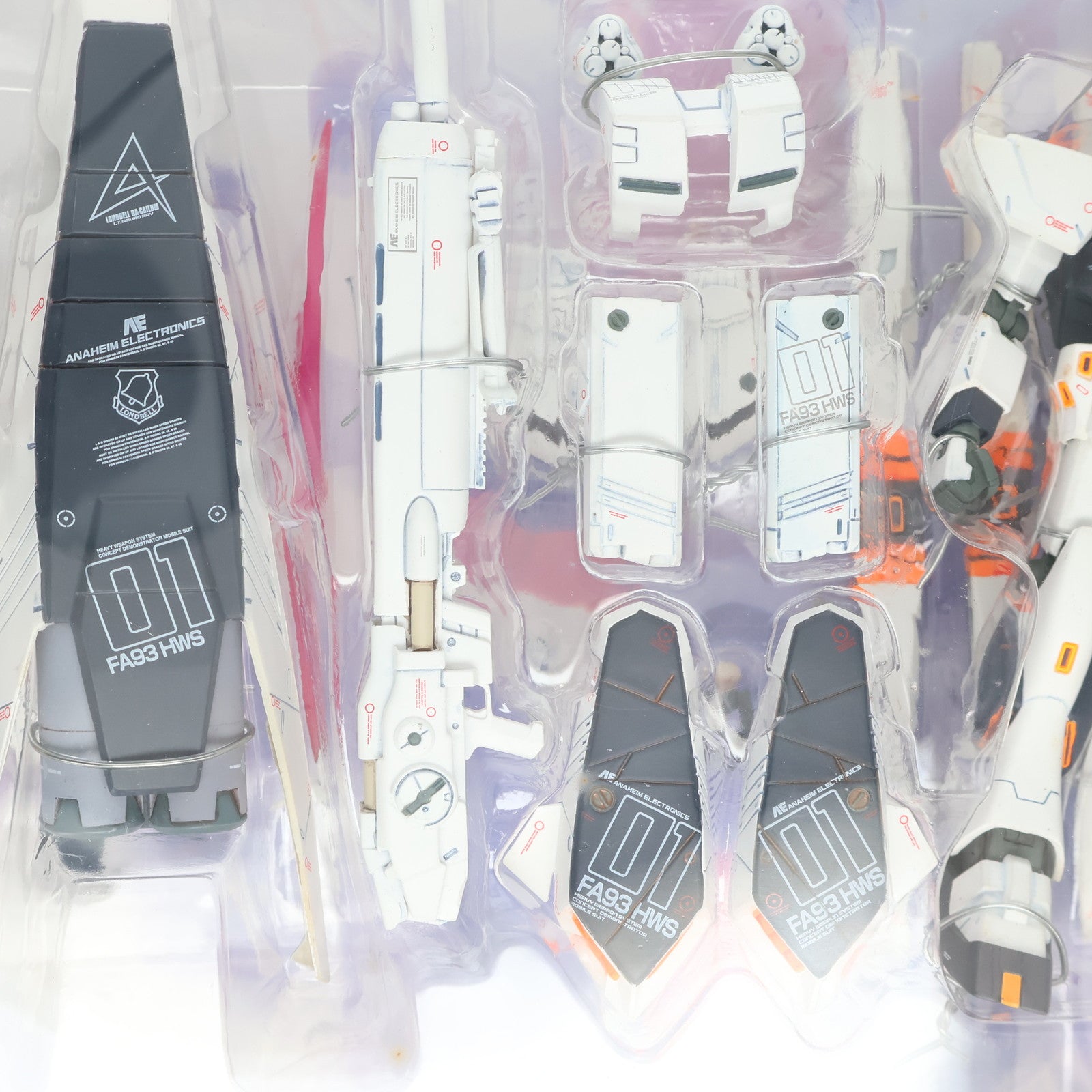 【中古即納】[FIG] GUNDAM FIX FIGURATION #0009 νガンダム+HWS(ヘビーウェポンシステム) 機動戦士ガンダム 逆襲のシャア 完成品 可動フィギュア バンダイ(20020727)