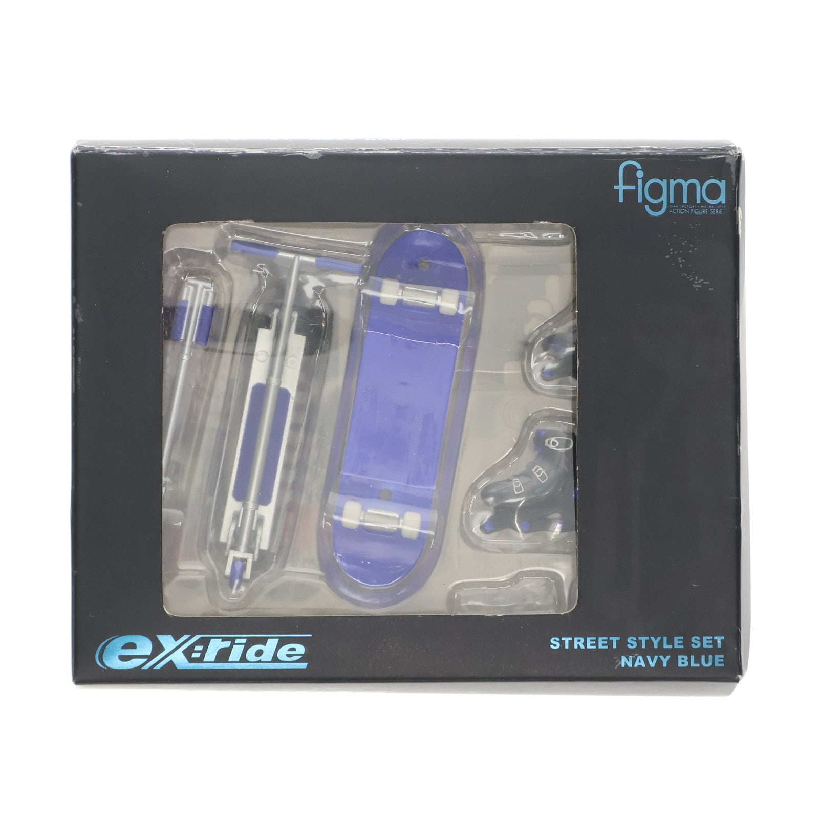 【中古即納】[FIG] ex:ride(エクスライド) ride.003 ストリートスタイルセット ネイビーブルー ex:ride(エクスライド) 完成品 フィギュア用アクセサリ FREEing(フリーイング)(20100226)