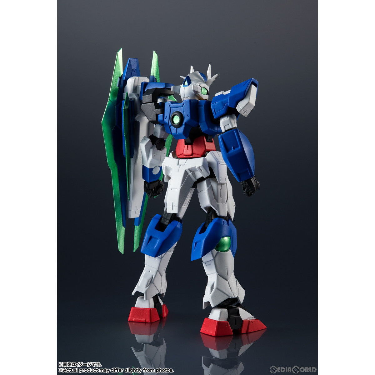 【中古即納】[FIG] GUNDAM UNIVERSE(ガンダムユニバース) GNT-0000 00 QAN[T](ダブルオークアンタ) 劇場版 機動戦士ガンダム00(ダブルオー) -A wakening of the Trailblazer- 完成品 可動フィギュア バンダイスピリッツ(20230930)