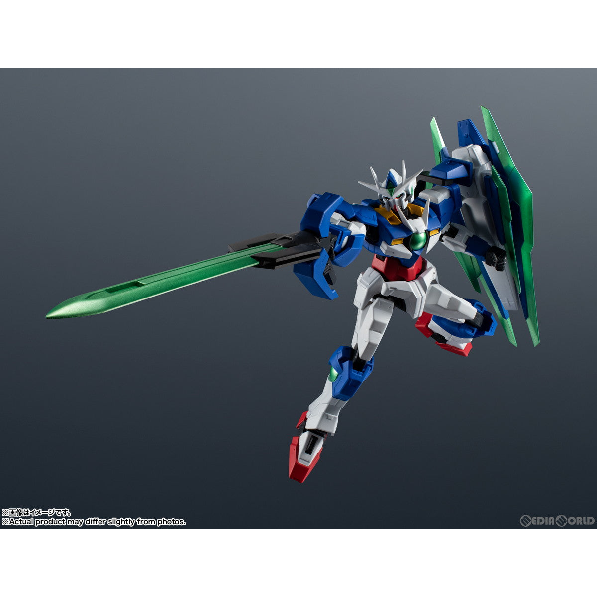【中古即納】[FIG] GUNDAM UNIVERSE(ガンダムユニバース) GNT-0000 00 QAN[T](ダブルオークアンタ) 劇場版 機動戦士ガンダム00(ダブルオー) -A wakening of the Trailblazer- 完成品 可動フィギュア バンダイスピリッツ(20230930)