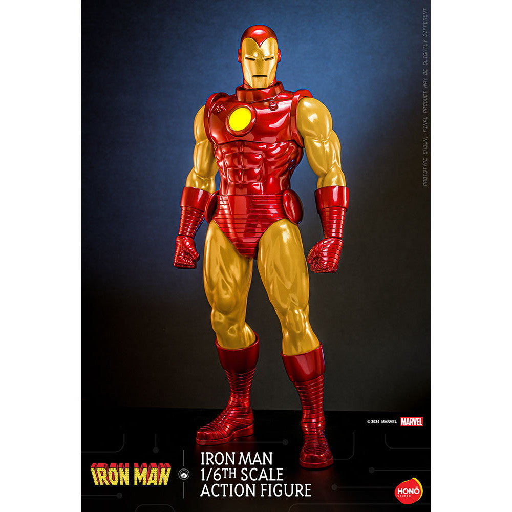 【中古即納】[FIG] 炎スタジオ アイアンマン マーベル・コミック 1/6 完成品 可動フィギュア(HS#005) ホットトイズ(20250531)