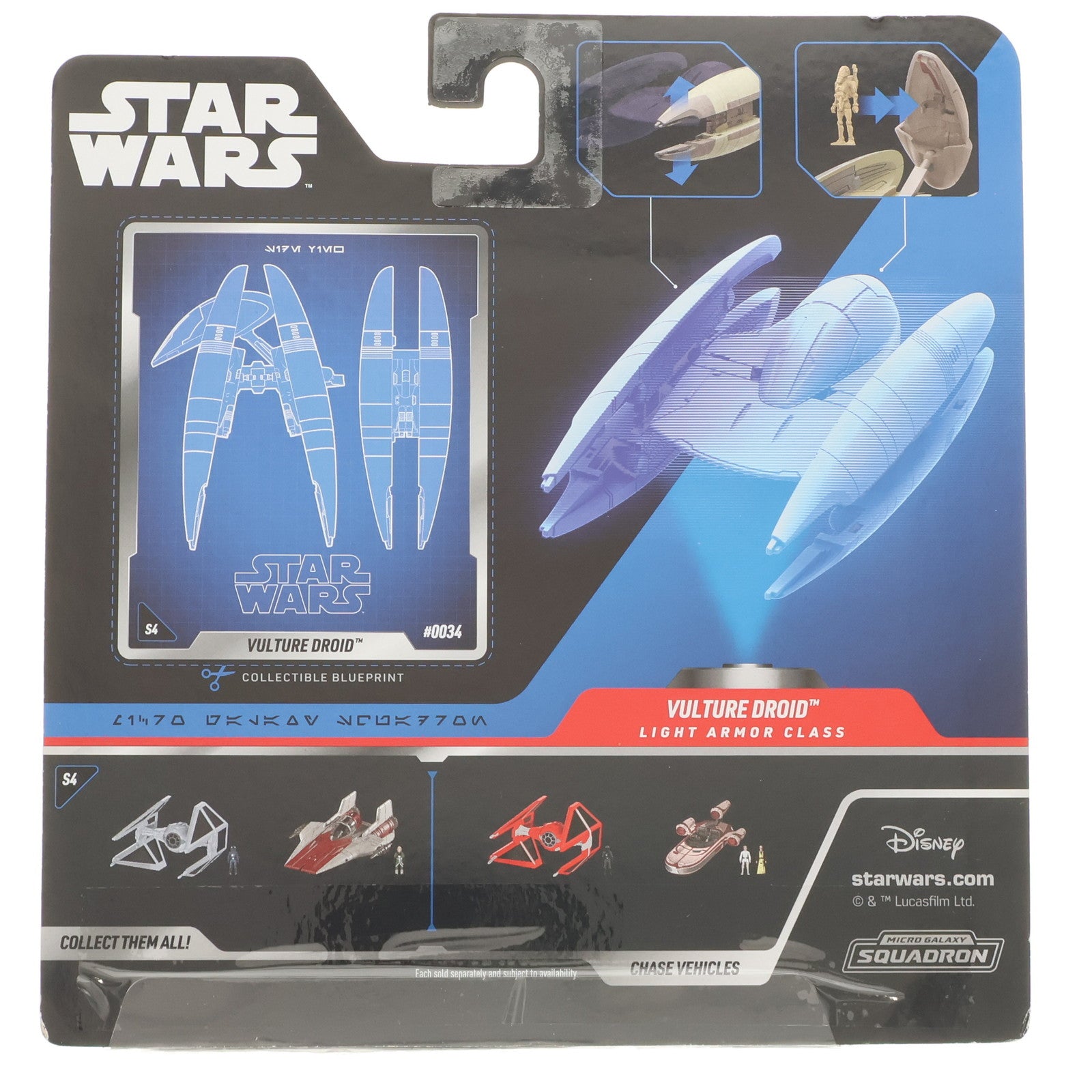 【中古即納】[FIG] (単品) ヴァルチャー・ドロイド マイクロ・ギャラクシー シリーズ3 ライトアーマー・クラス STAR WARS(スター・ウォーズ) 完成品 可動フィギュア Jazwares(ジャズウェアズ)/ホットトイズ(20240131)