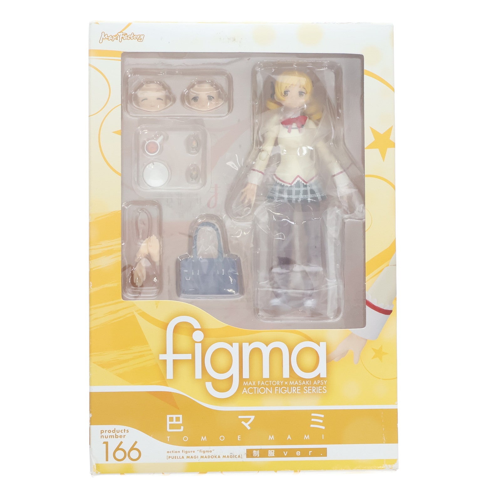 【中古即納】[FIG] figma(フィグマ) 166 巴マミ(ともえまみ) 制服ver. 魔法少女まどか☆マギカ 完成品 可動フィギュア マックスファクトリー(20130420)